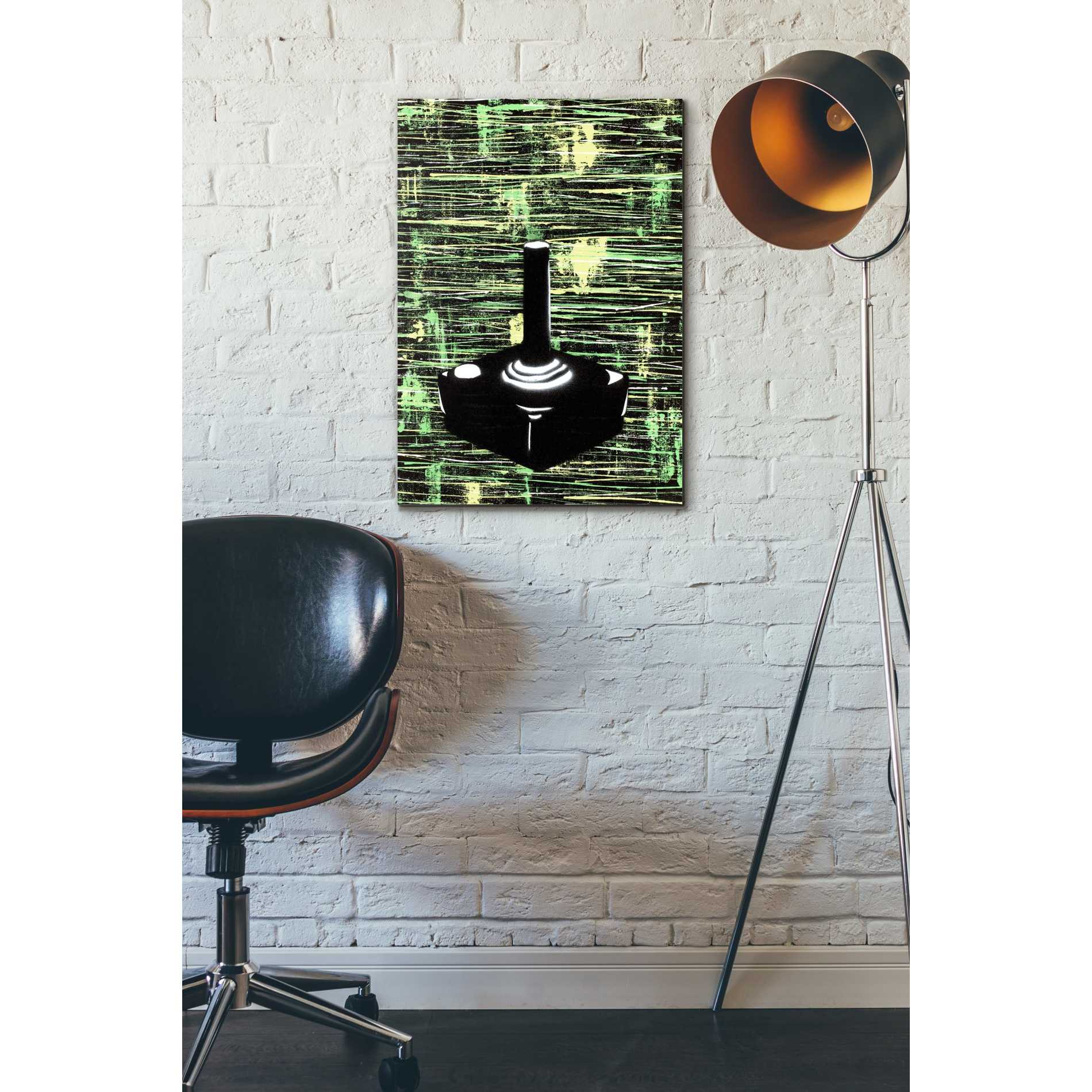 'Joystick' by Craig Snodgrass, Canvas Wall Art,18 x 26