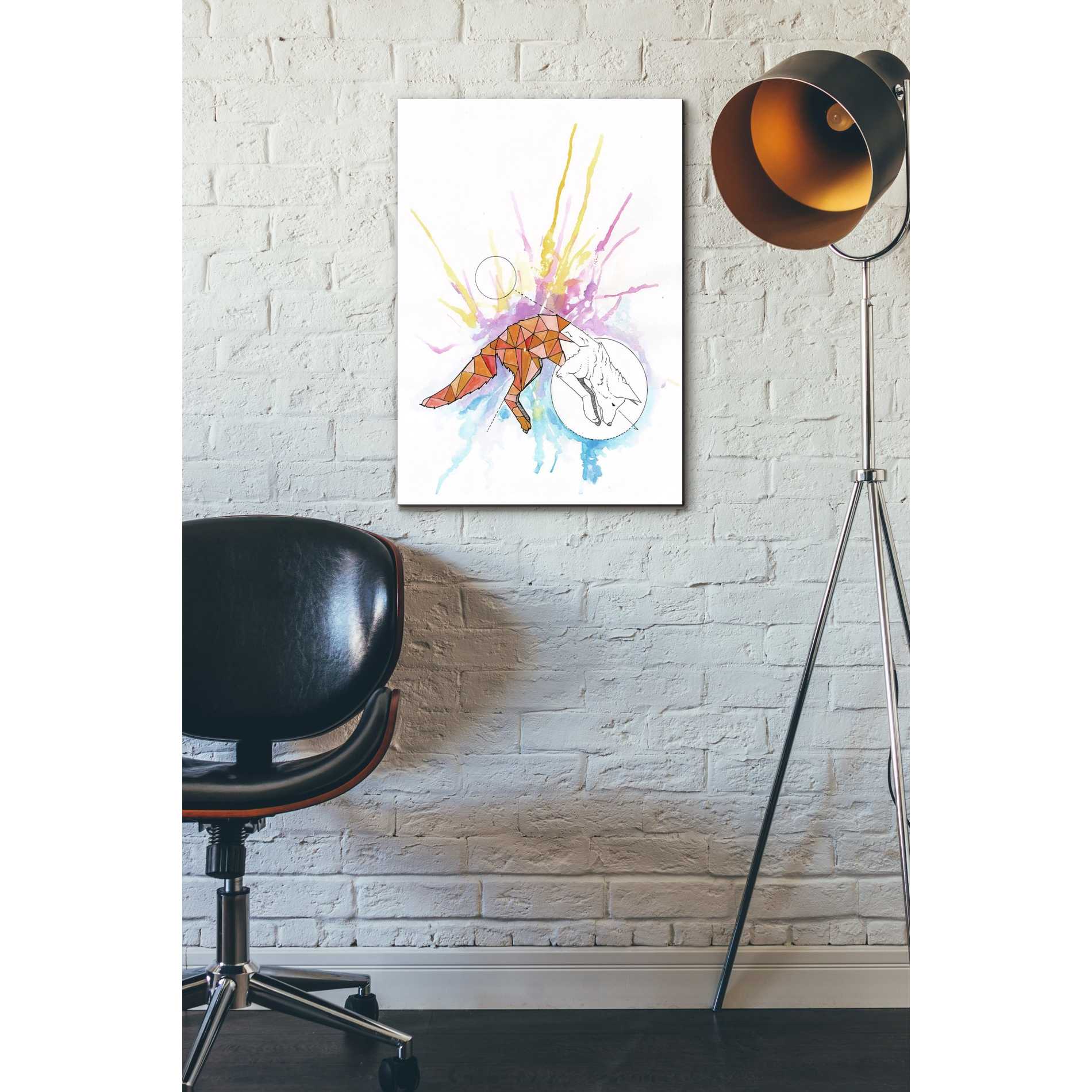 'Fox' by Craig Snodgrass, Canvas Wall Art,18 x 26