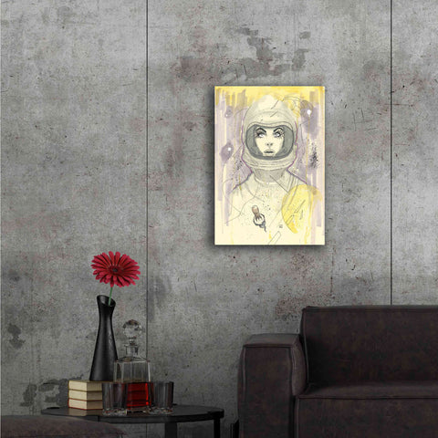 Image of 'Space Queen Gold' by Craig Snodgrass, Canvas Wall Art,18 x 26