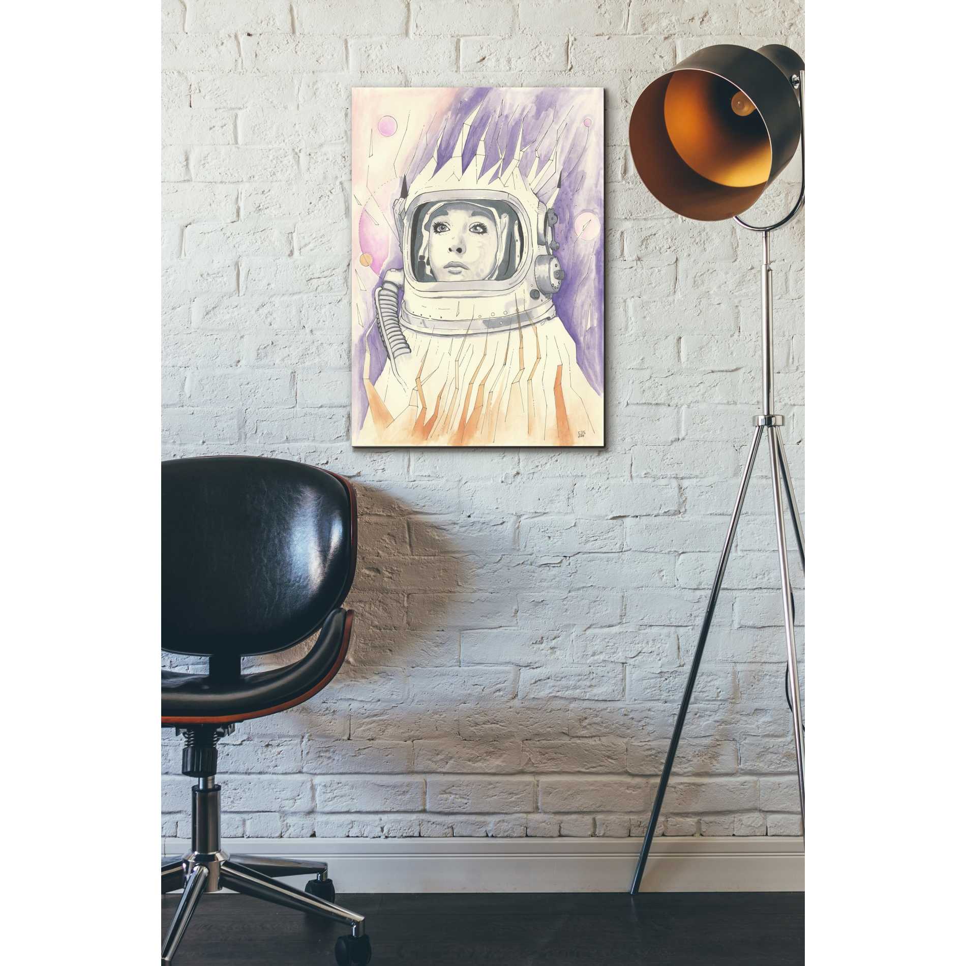 'Space Queen Reconstruct' by Craig Snodgrass, Canvas Wall Art,18 x 26