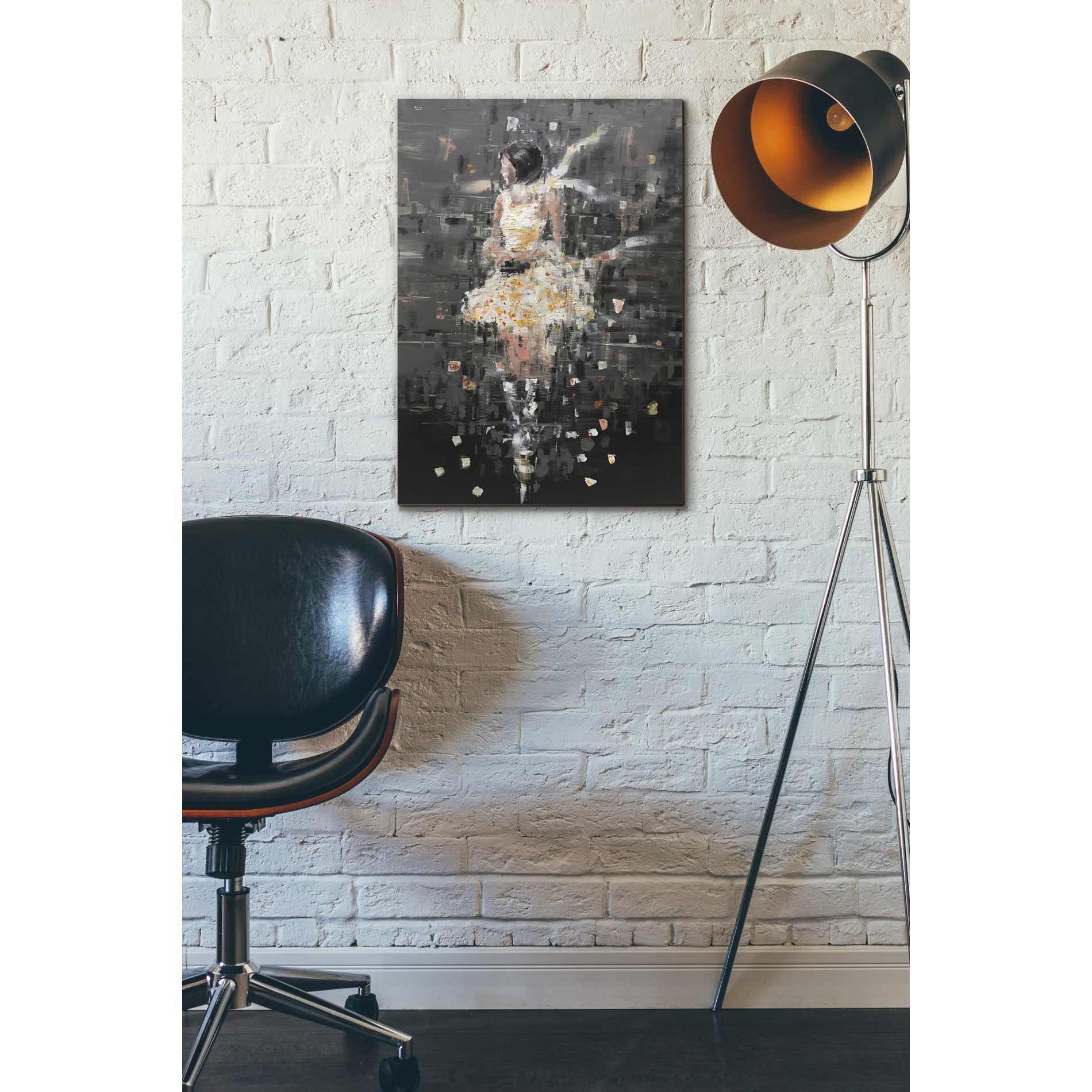 'She's Glowing' by Oscar Alvarez Pardo, Canvas Wall Art,18 x 26