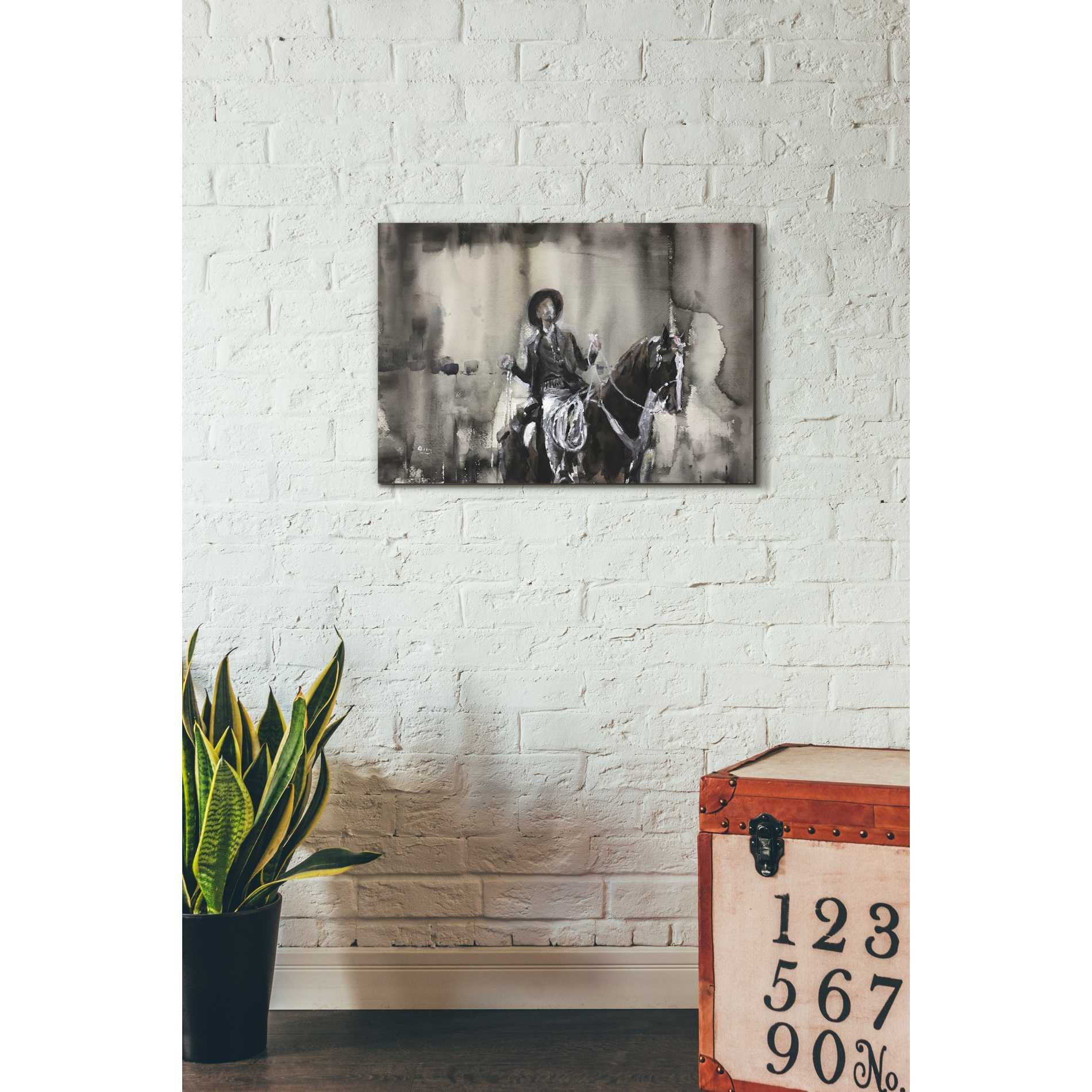 'Wrangle' by Oscar Alvarez Pardo, Canvas Wall Art,18 x 26