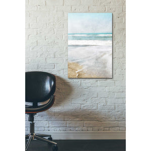 'Serene Coast Vertical' by Linda Woods, Canvas Wall Art,18 x 26
