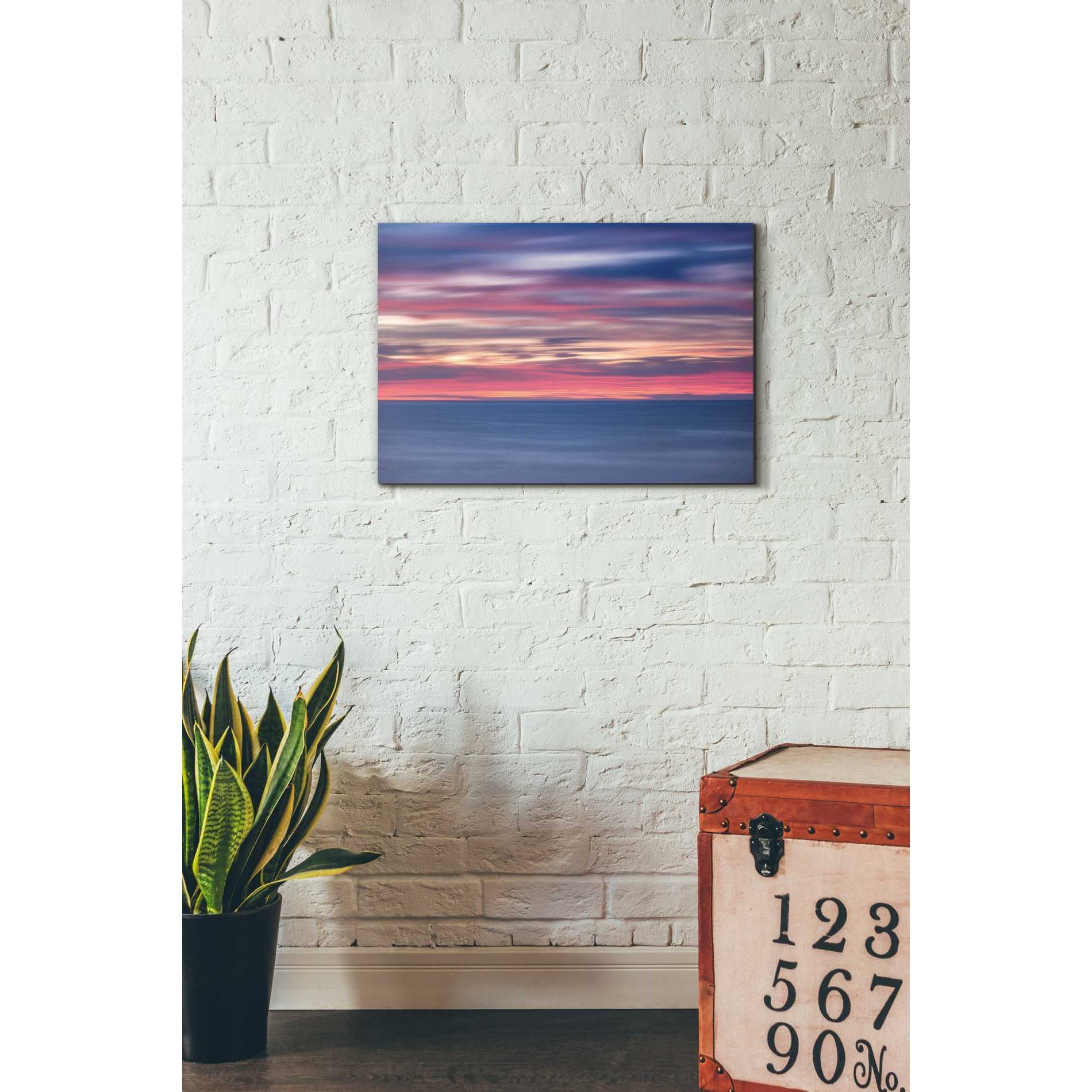 'One Minute Sunrise' by Darren White, Canvas Wall Art,18 x 26