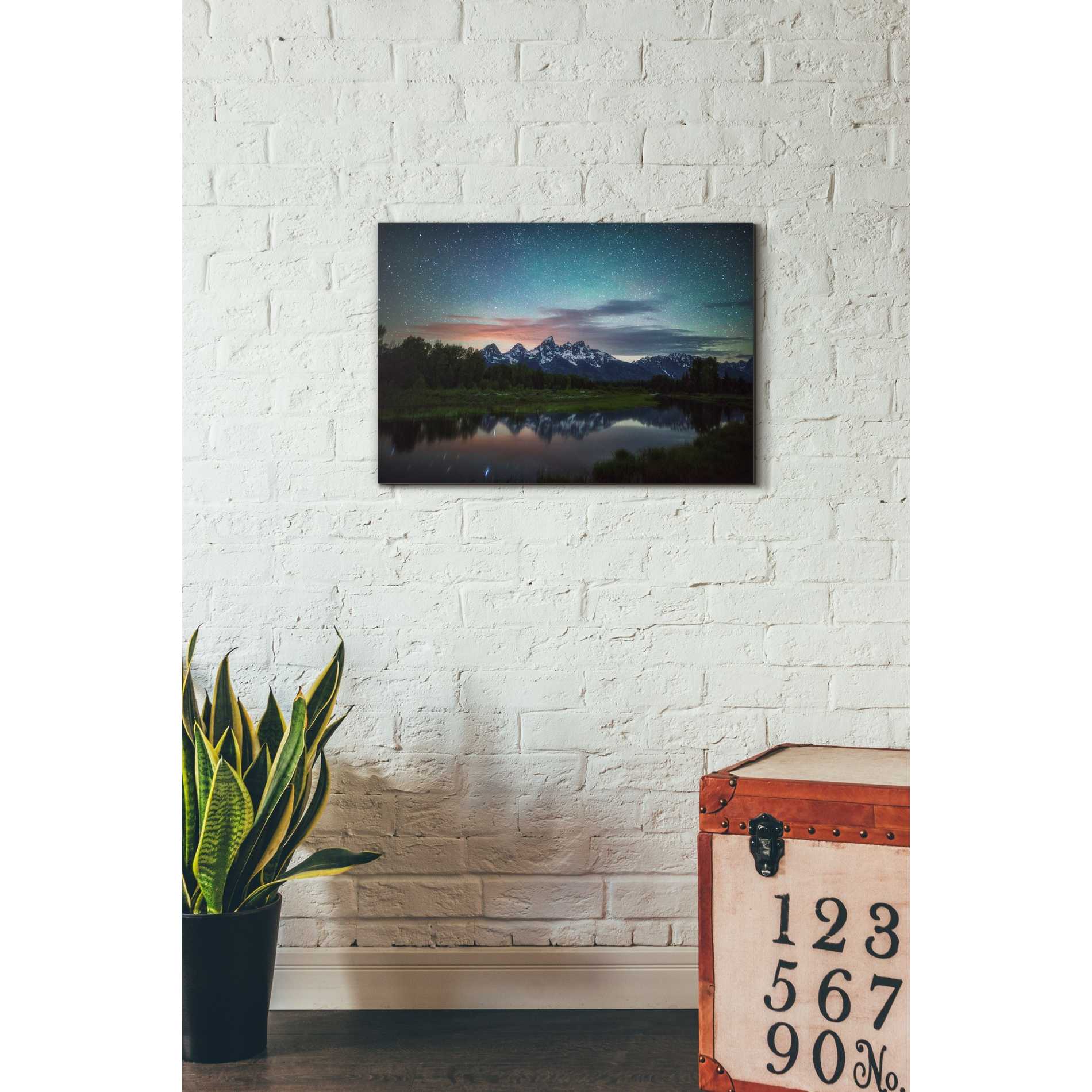 'Schwabacher Nights' by Darren White, Canvas Wall Art,18 x 26