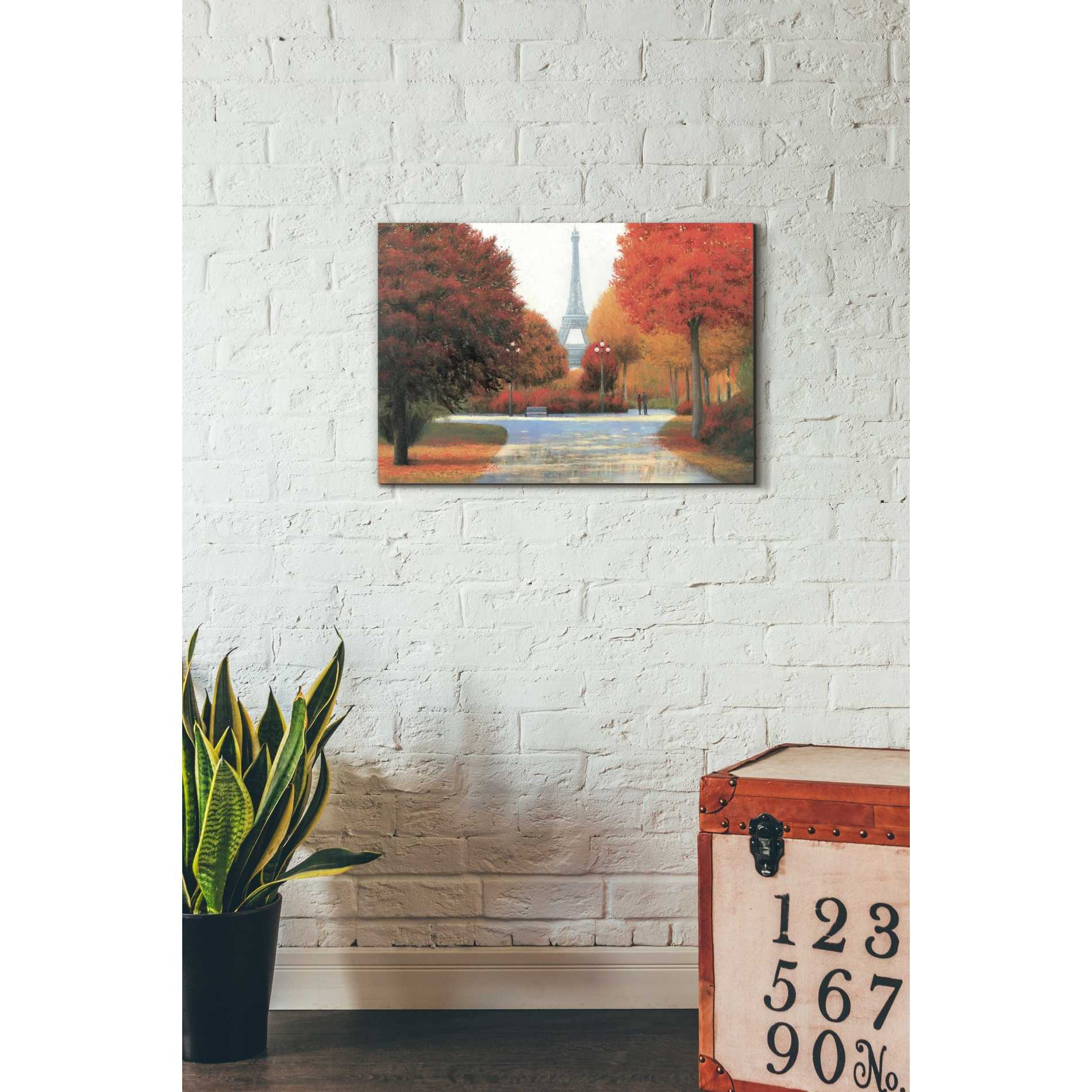 'Paris' by James Wiens, Canvas Wall Art,18 x 26