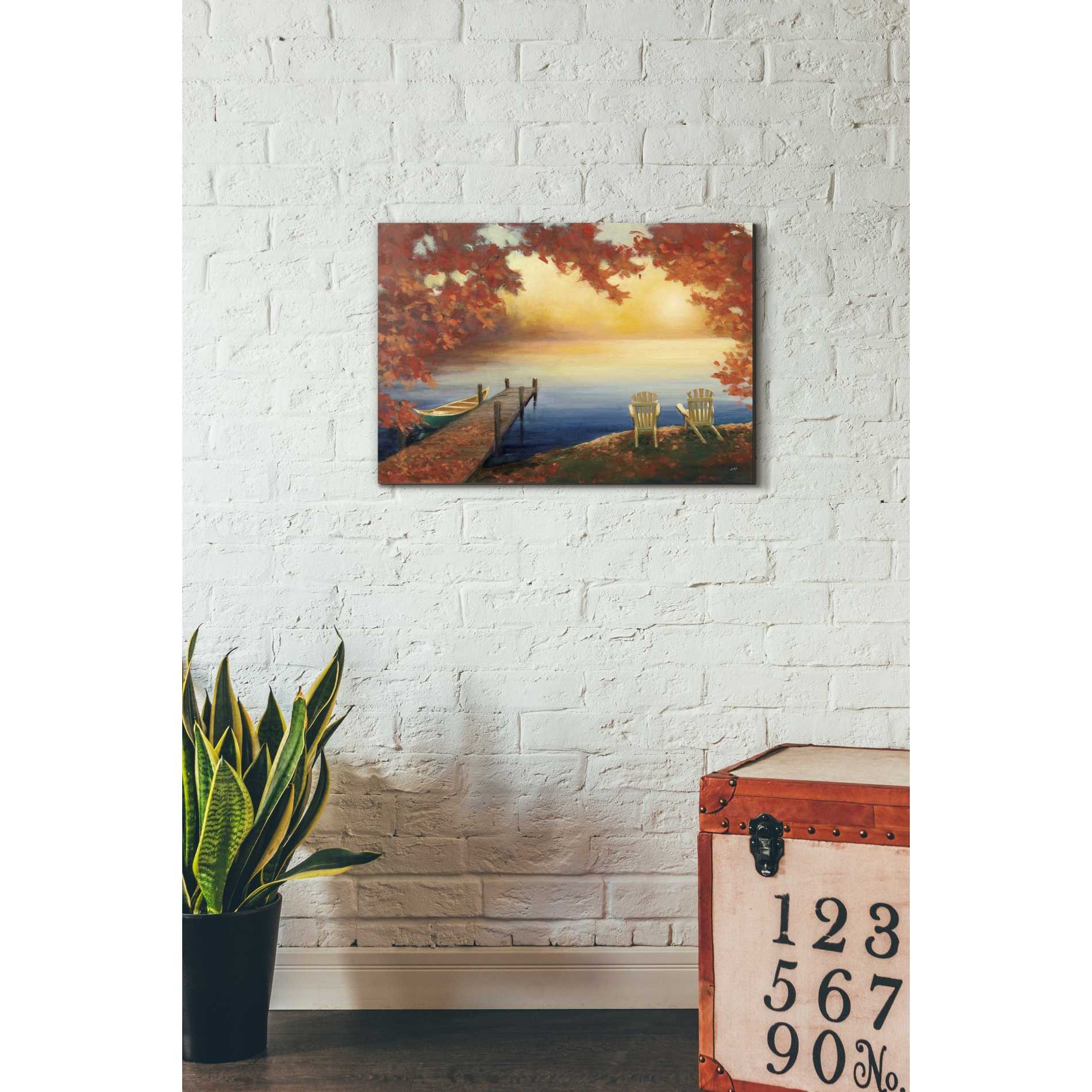 'Autumn Glow' by Julia Purinton, Canvas Wall Art,18 x 26