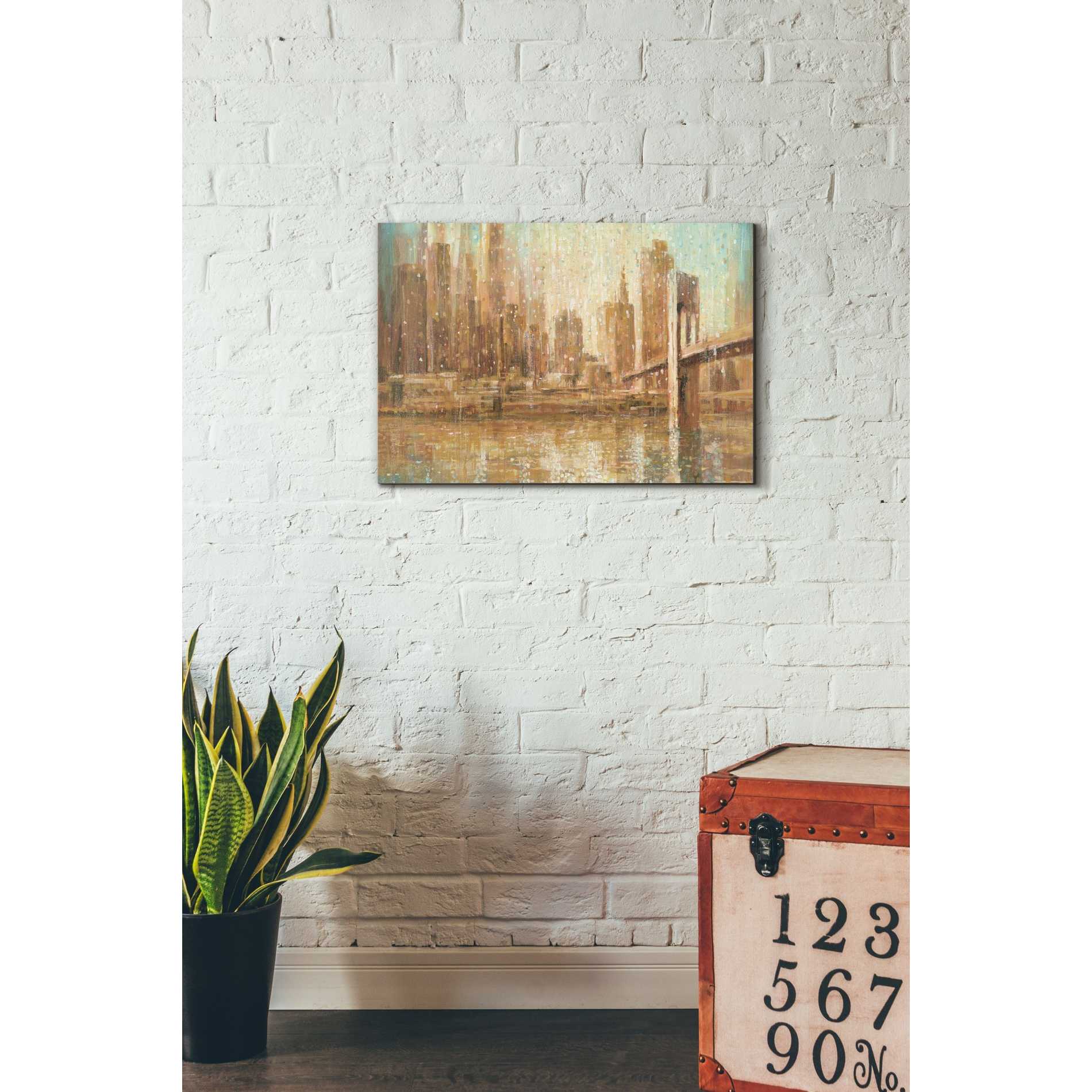 'Champagne City' by Danhui Nai, Canvas Wall Art,18 x 26