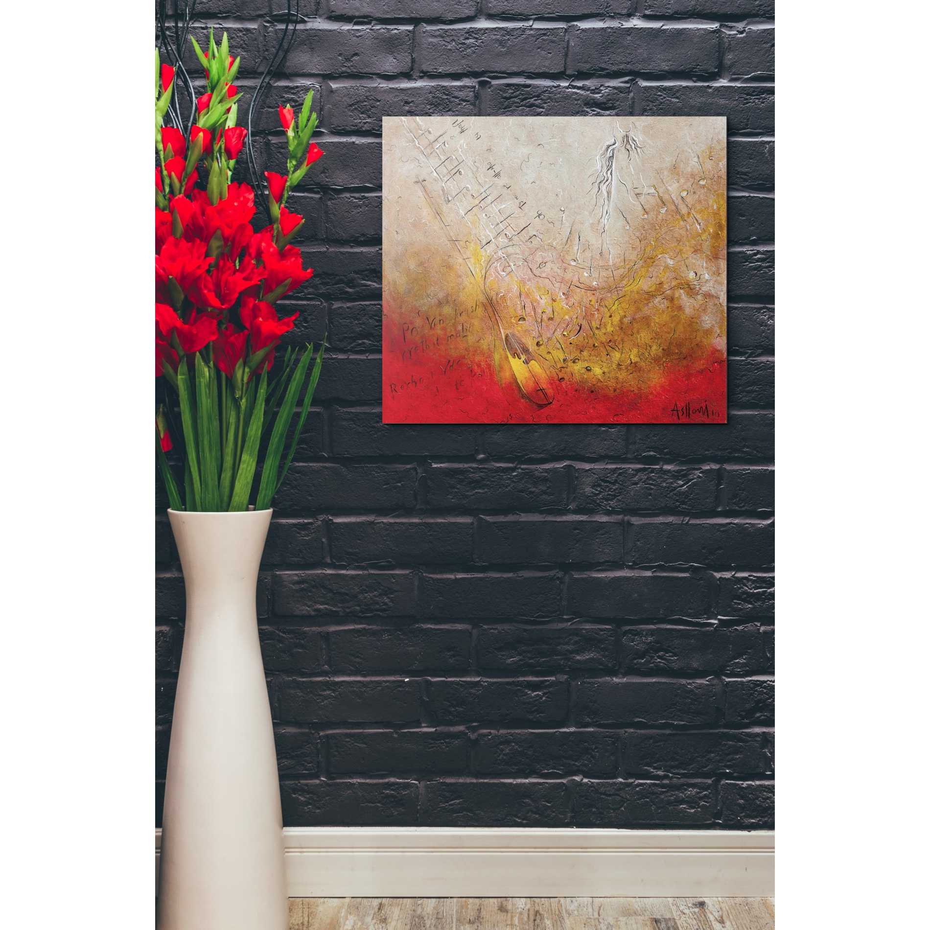 'Song of Rexha' by Samedin Asllani, Canvas Wall Art,20 x 24