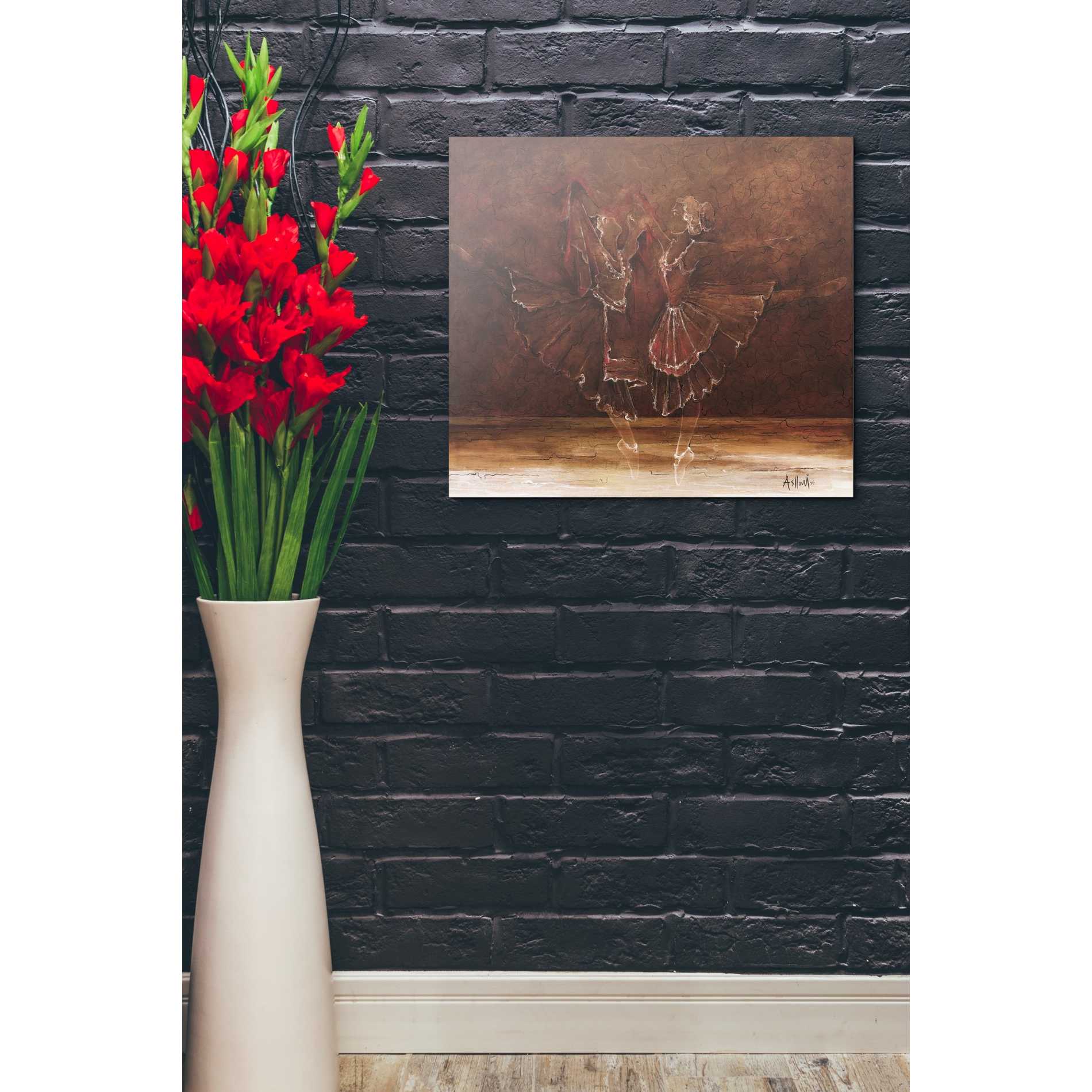 'Ballerinas' by Samedin Asllani, Canvas Wall Art,20 x 24