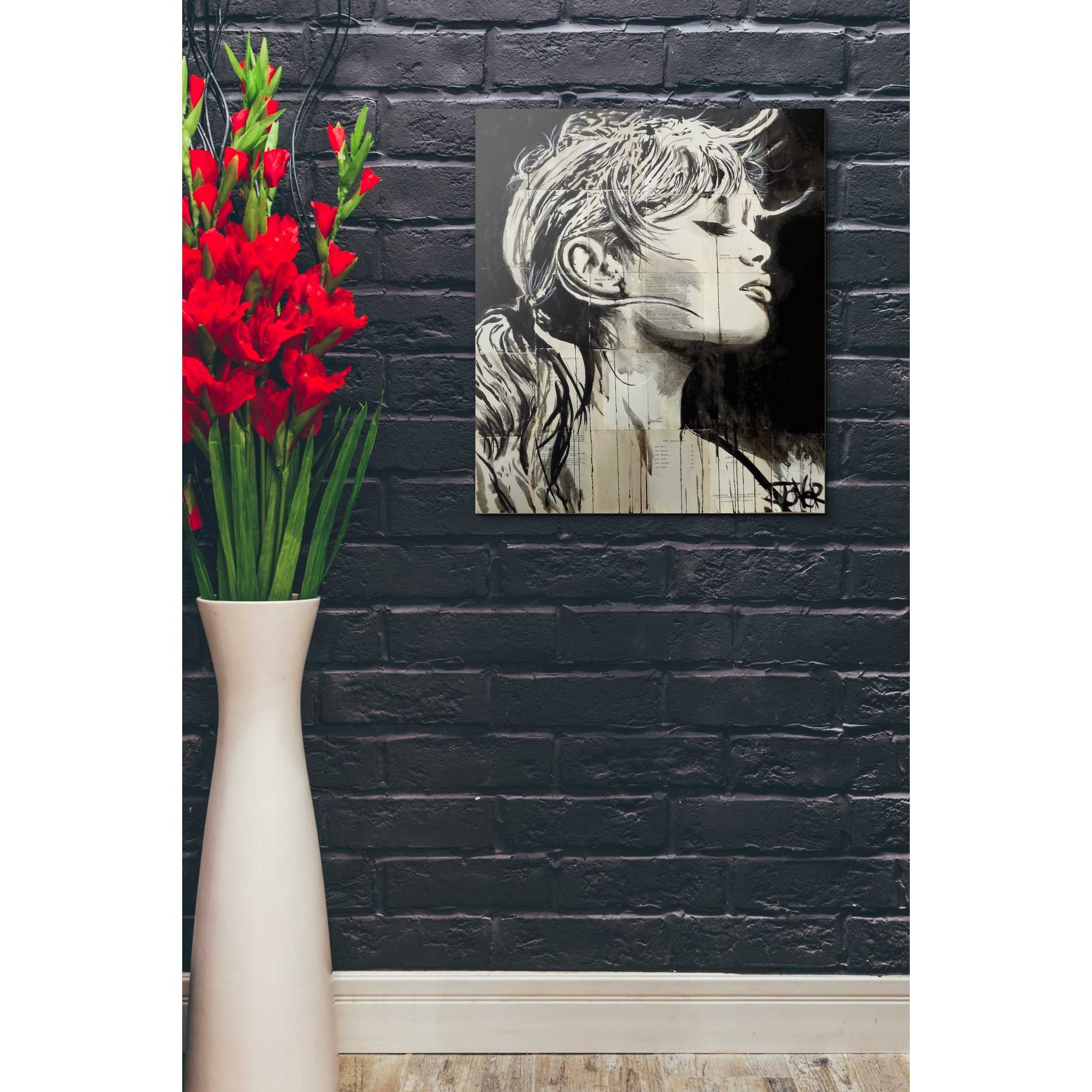 'Enchanted' by Loui Jover, Canvas Wall Art,20 x 24