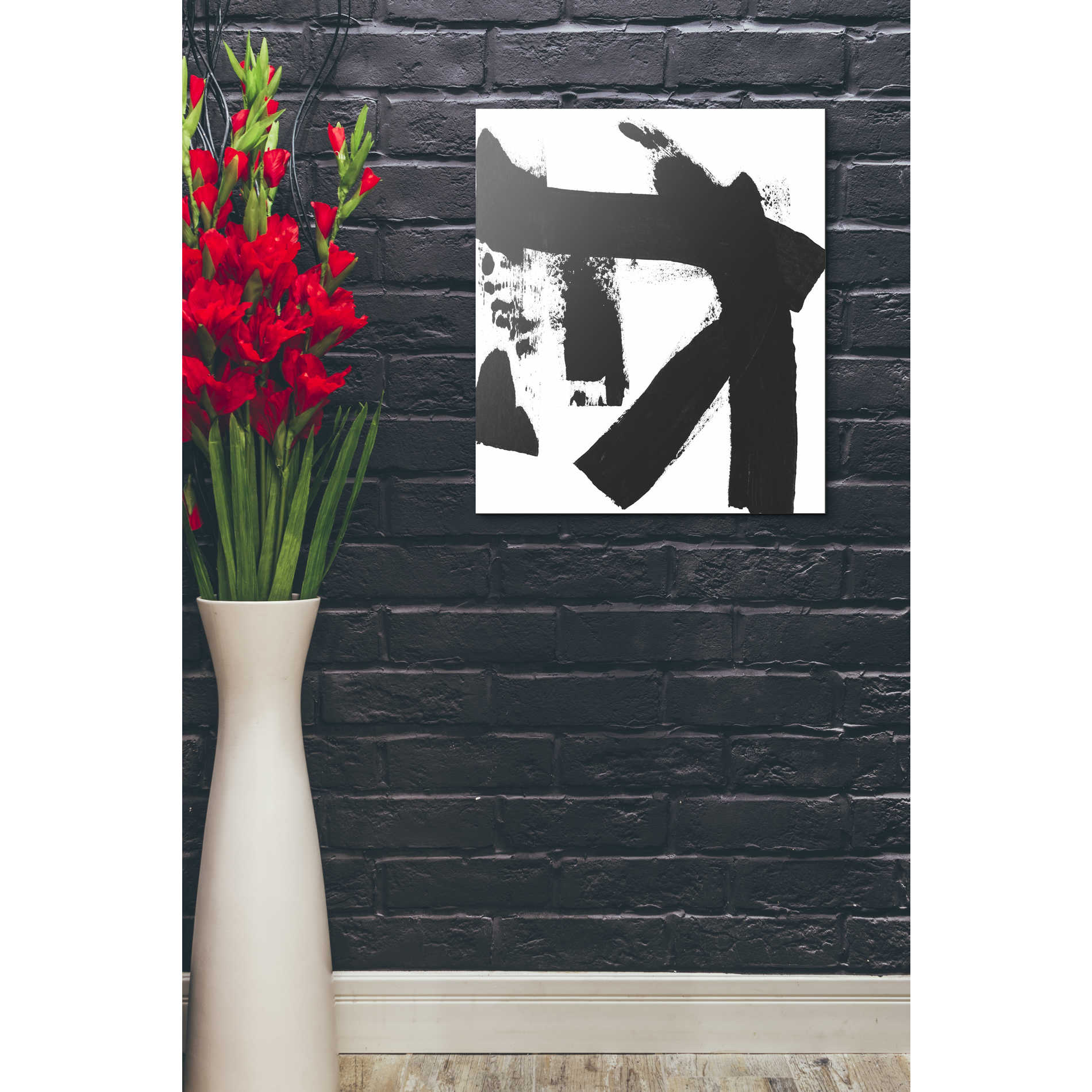 'Brushstrokes IV' by Linda Woods, Canvas Wall Art,20 x 24