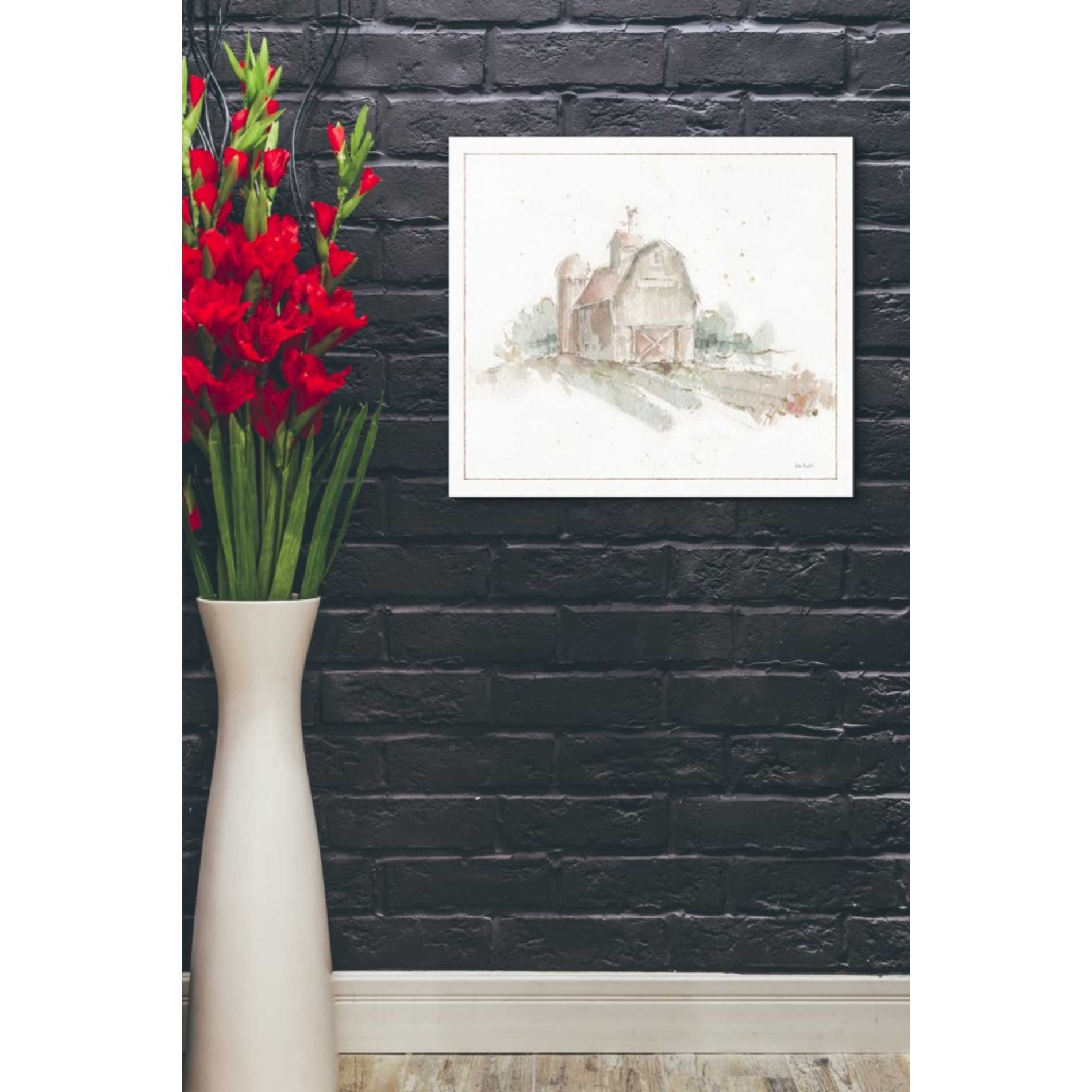 'Farm Friends XV Barn' by Lisa Audit, Canvas Wall Art,,20 x 24