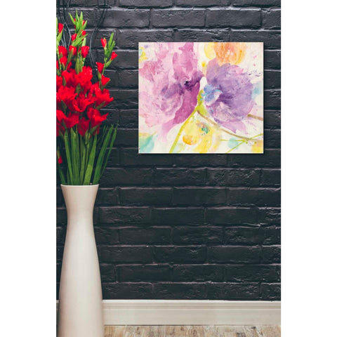 Image of 'Spring Abstracts Florals I' by Albena Hristova, Canvas Wall Art,24 x 20