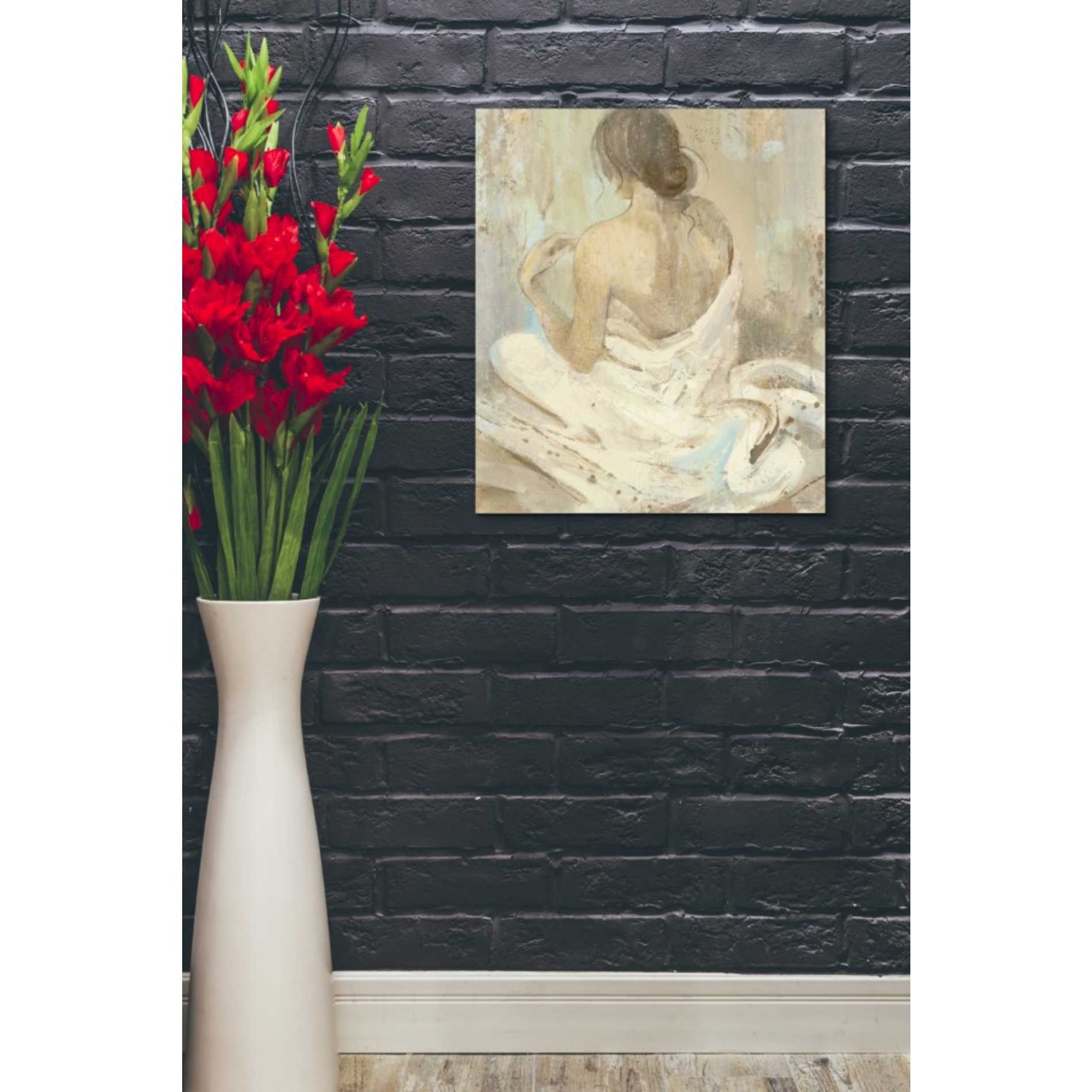 'Abstract Figure Study II' by Albena Hristova, Canvas Wall Art,20 x 24