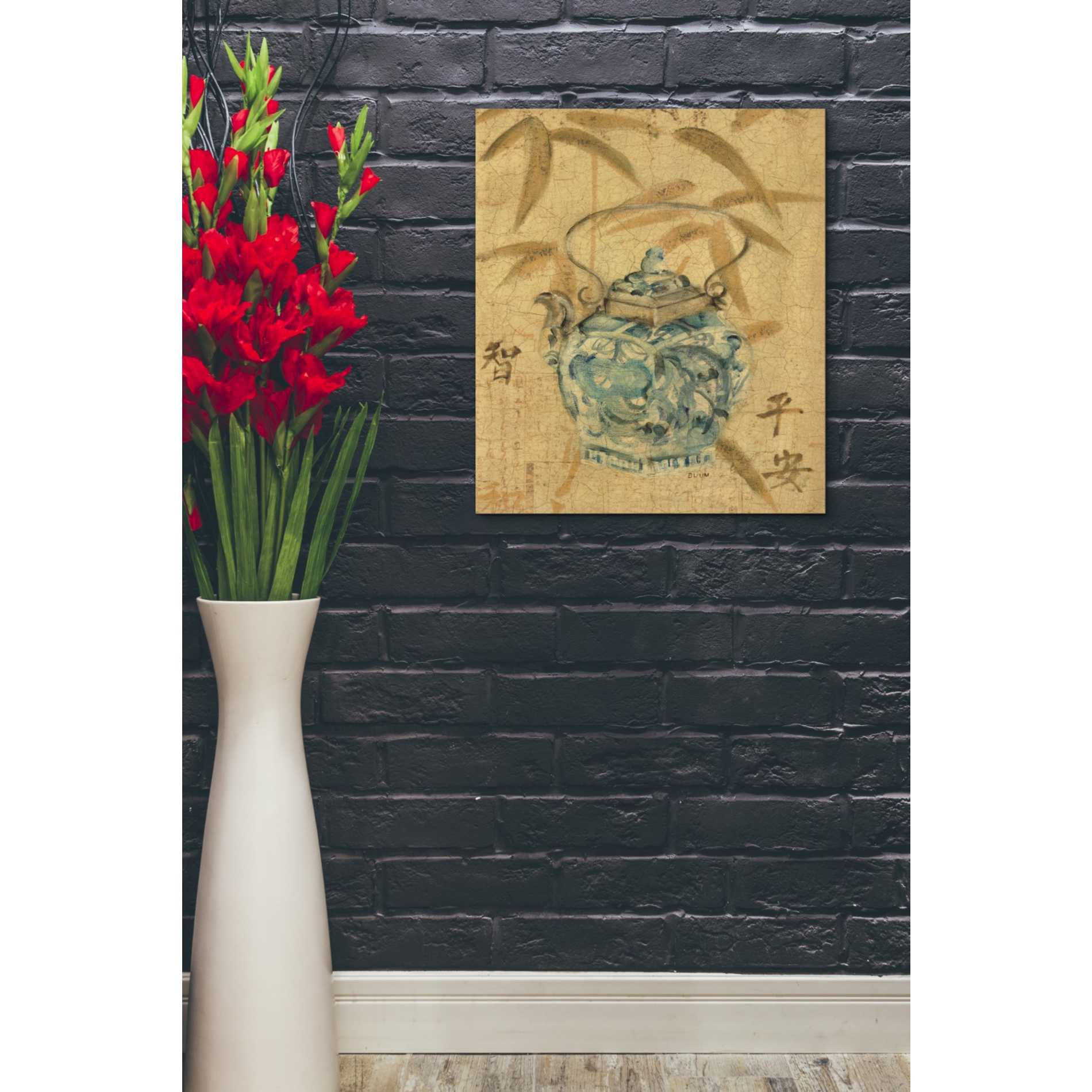 'Asian Teapot II' by Cheri Blum, Canvas Wall Art,20 x 24