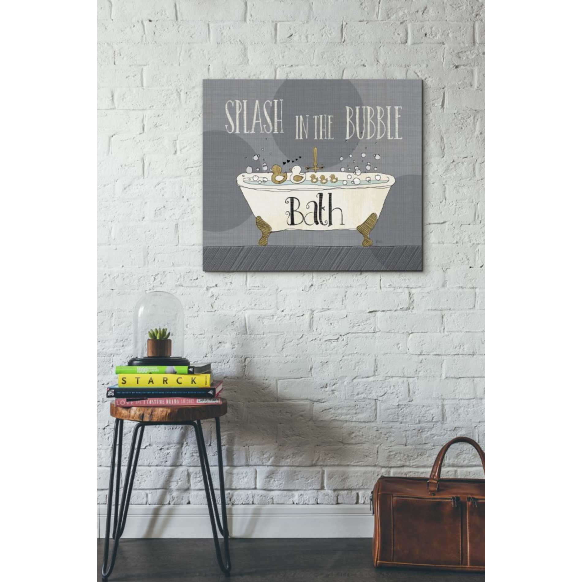 'Squeaky Clean II' by Veronique Charron, Canvas Wall Art,24 x 20