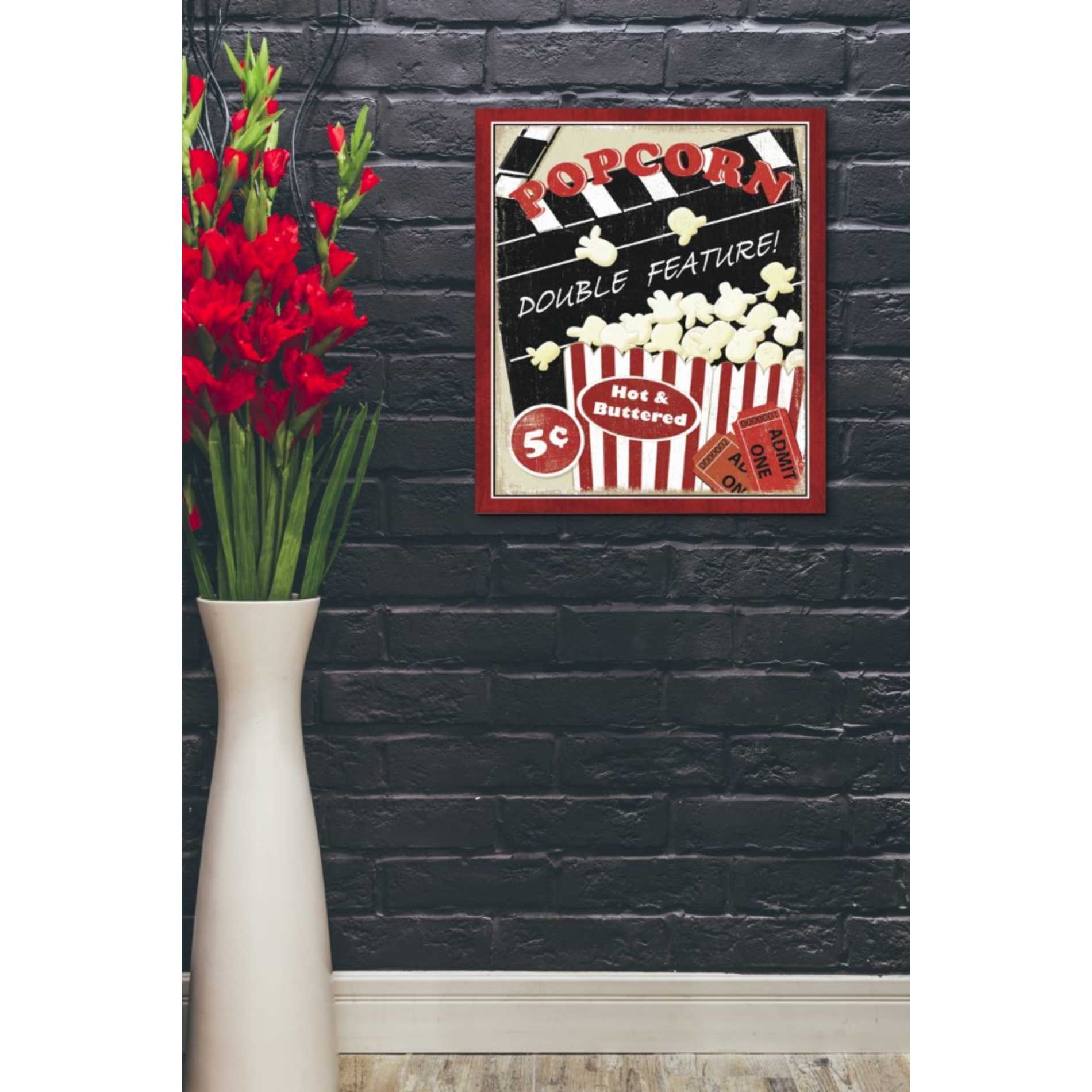 'At the Movies I' by Veronique Charron, Canvas Wall Art,20 x 24