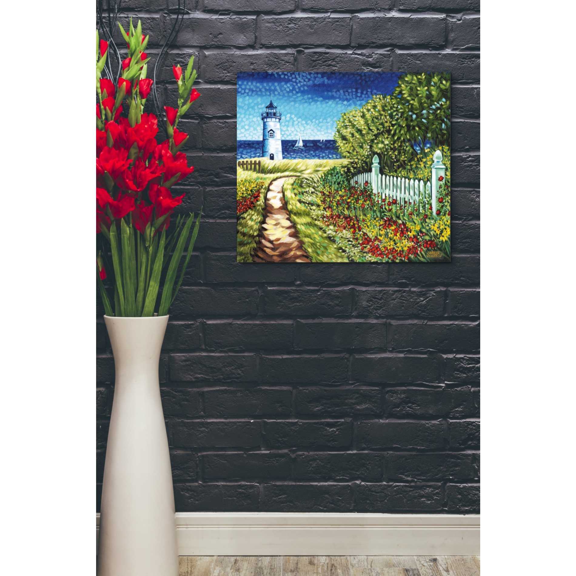 'Lighthouse Retreat II' by Carolee Vitaletti Giclee Canvas Wall Art