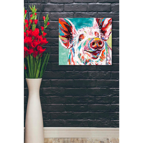 Image of 'Piggy I' by Carolee Vitaletti Canvas Wall Art,24 x 20