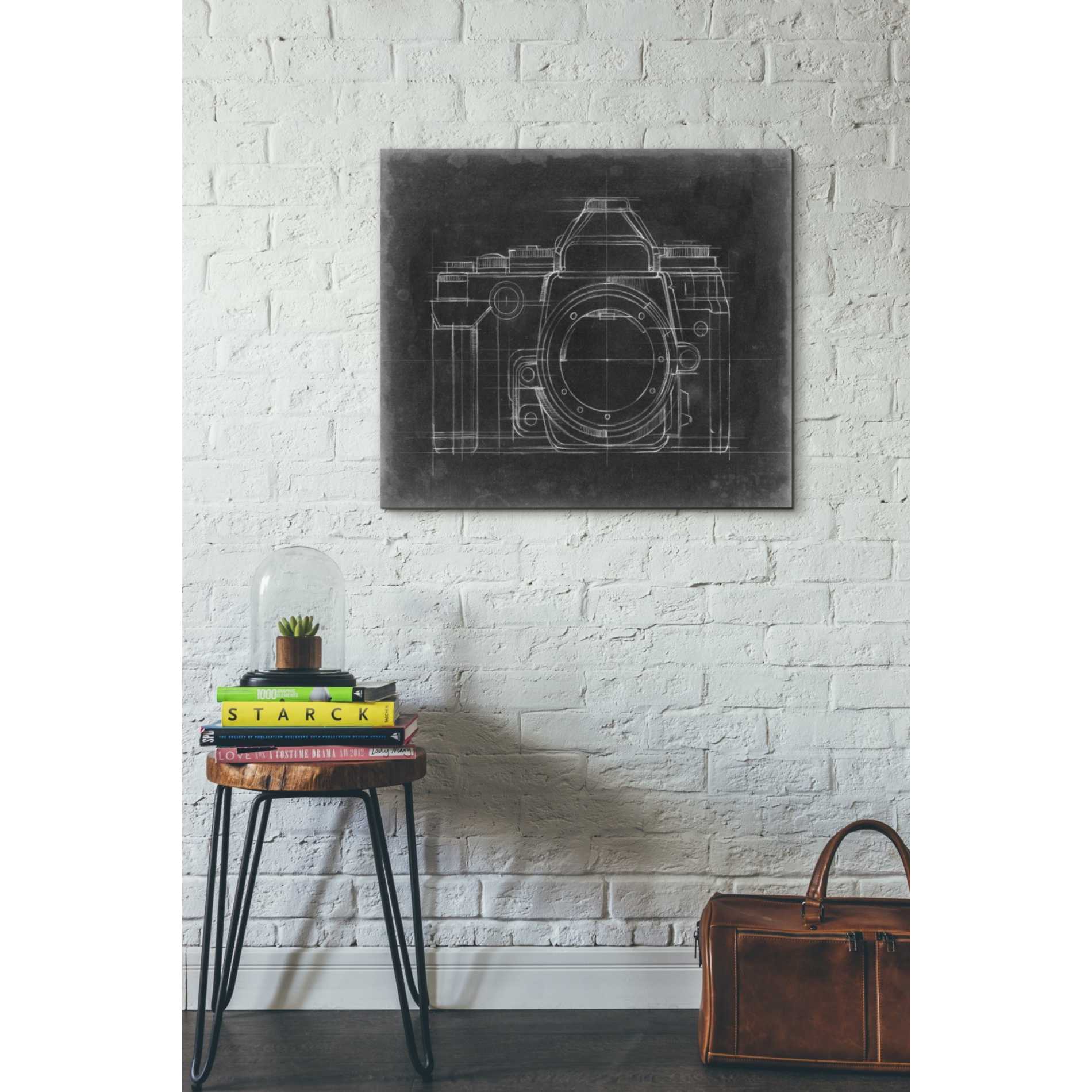 'Camera Blueprints IV' by Ethan Harper Canvas Wall Art,24 x 20