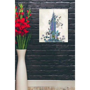 'New York Empire State Building, Menagerie' by Fab Funky Giclee Canvas Wall Art