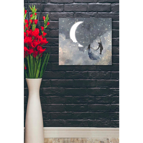 Image of 'Celestial Love I' by Victoria Borges Canvas Wall Art,24 x 20