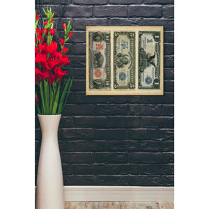 'Antique Currency VI' by Vision Studio Giclee Canvas Wall Art