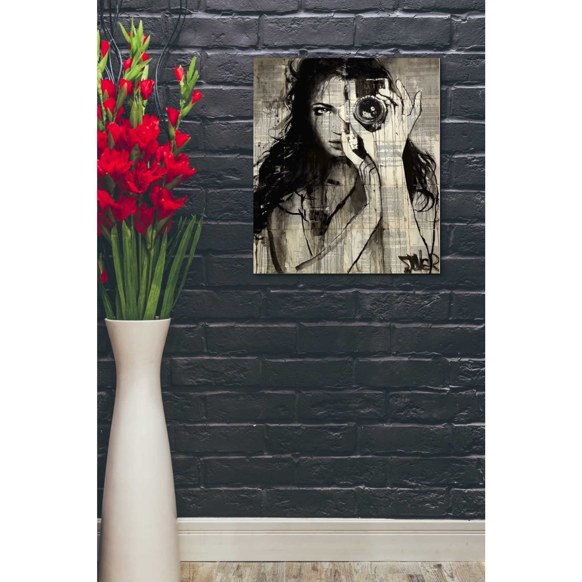 'Long Shot' by Loui Jover, Canvas Wall Art,20 x 24