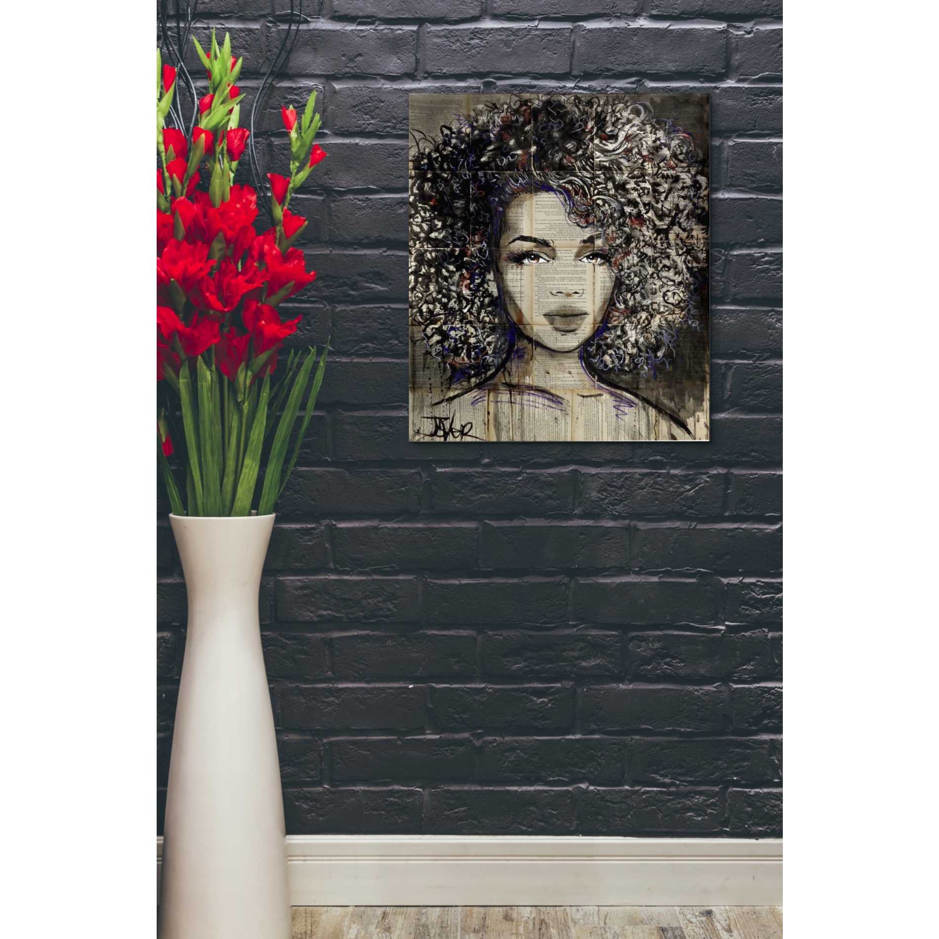 'Wonder' by Loui Jover, Canvas Wall Art,20 x 24