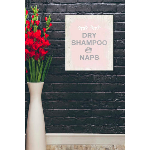 Image of 'Dry Shampoo And Naps' by Linda Woods, Canvas Wall Art,20 x 24