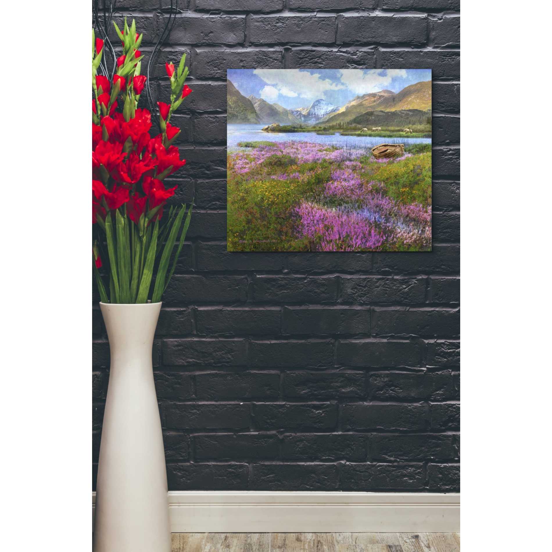 'Heather Scotland' by Chris Vest, Giclee Canvas Wall Art
