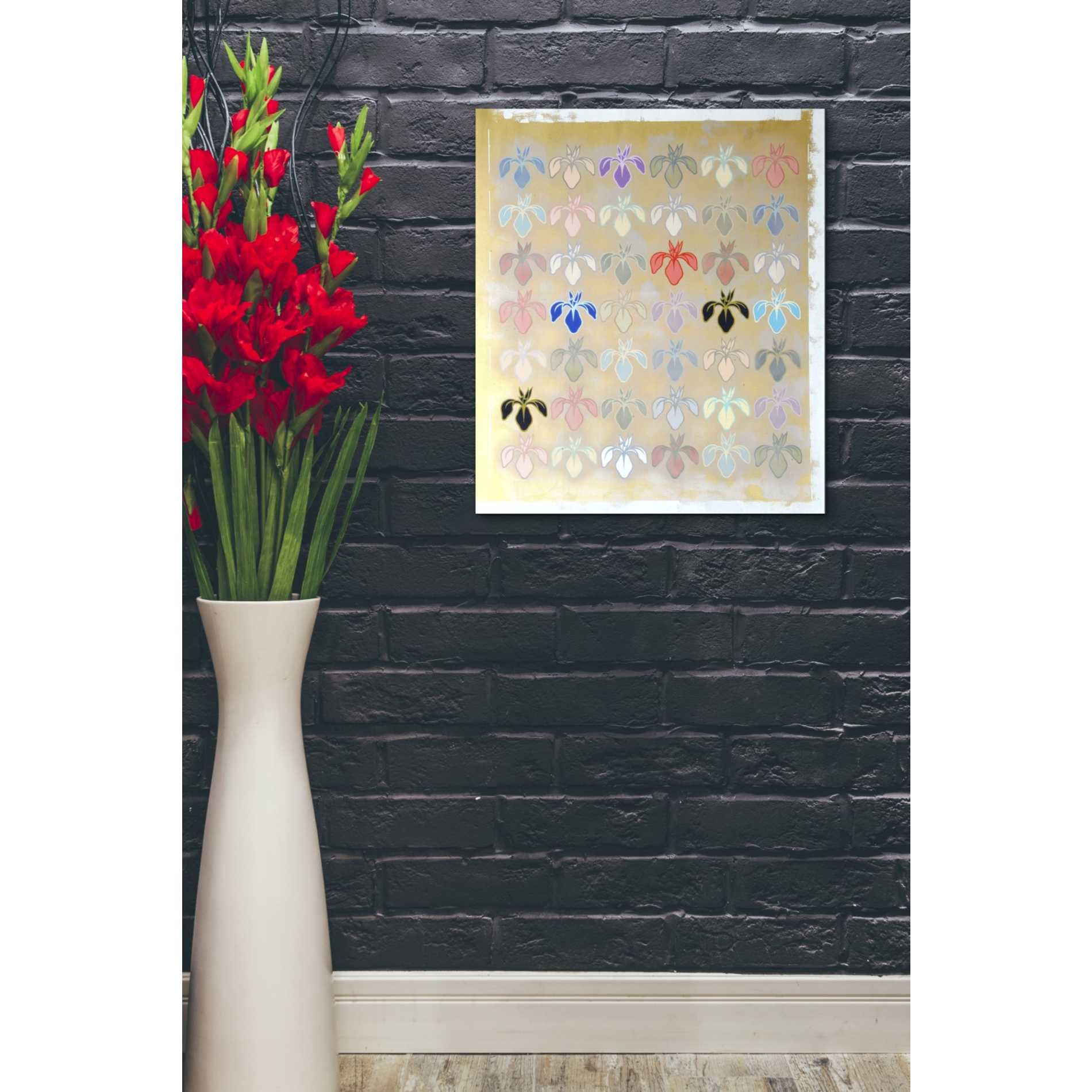 'Iris Mark' by Zigen Tanabe, Giclee Canvas Wall Art