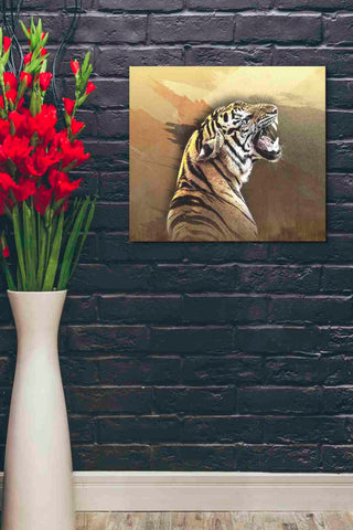 Image of 'Wildness Tiger' by Karen Smith, Canvas Wall Art,24x20