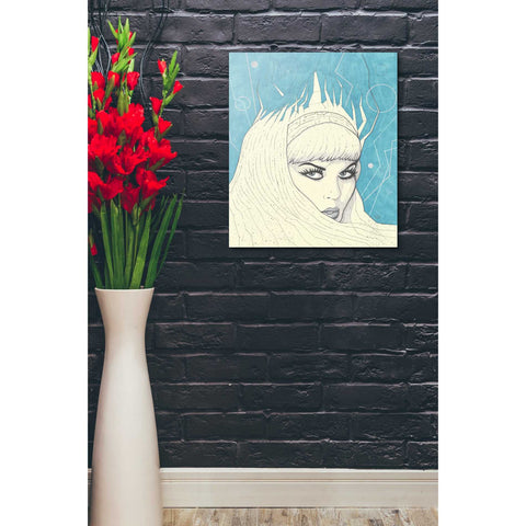 Image of 'Space Queen Ice' by Craig Snodgrass, Canvas Wall Art,20 x 24