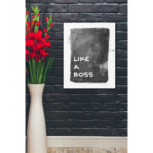 'Like A Boss' by Linda Woods, Canvas Wall Art,20 x 24