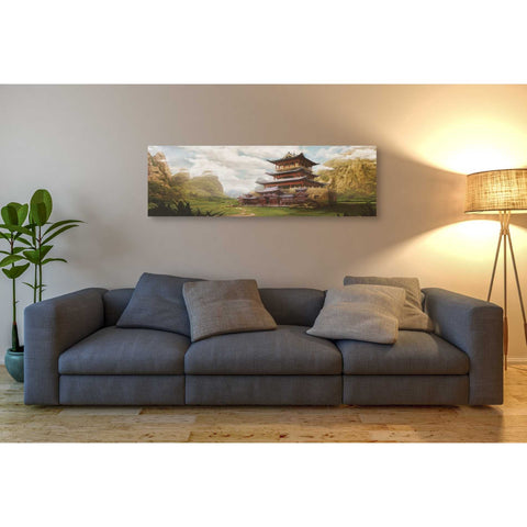 Image of 'Hidden Temple' by Jonathan Lam, Giclee Canvas Wall Art
