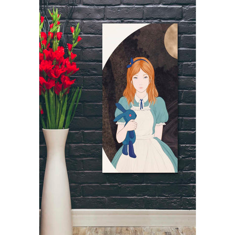 Image of 'Alice' by Sai Tamiya, Canvas Wall Art,20 x 40