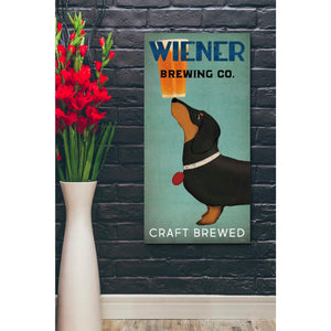'Wiener Brewing Co' by Ryan Fowler, Canvas Wall Art,20 x 40