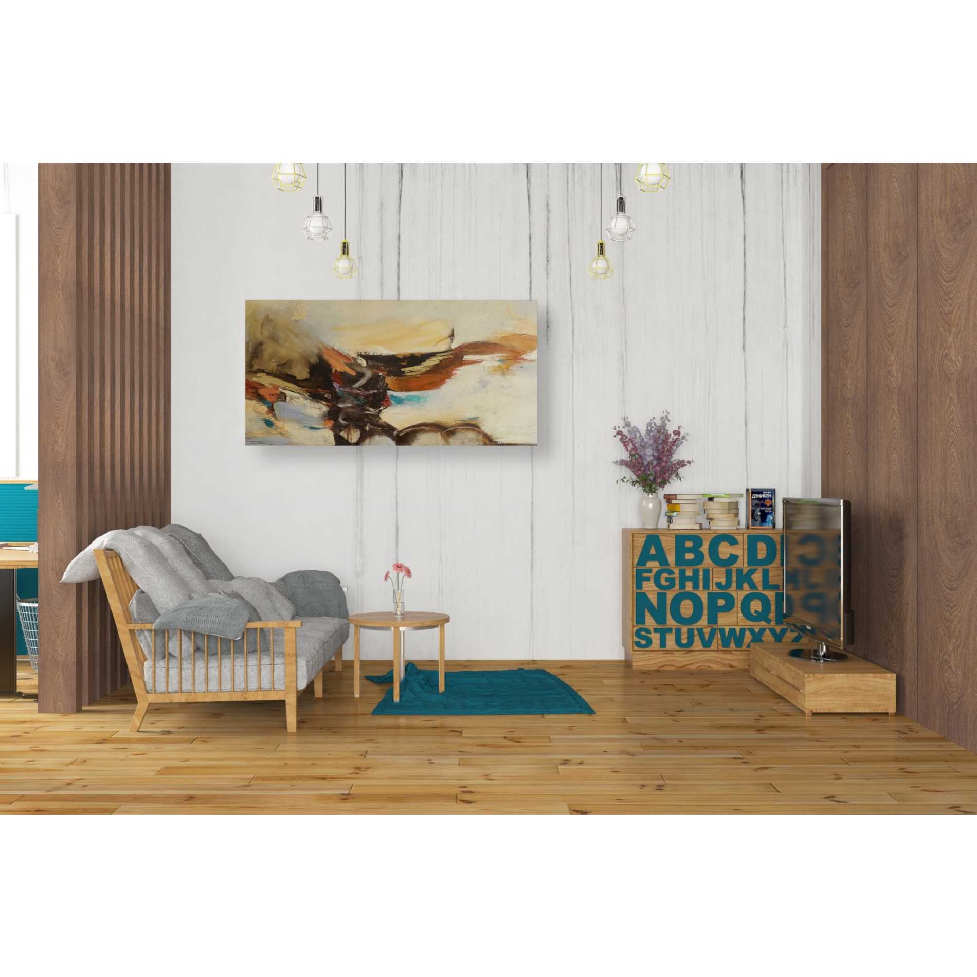 'Causal I' by Gabriela Villarreal Giclee Canvas Wall Art