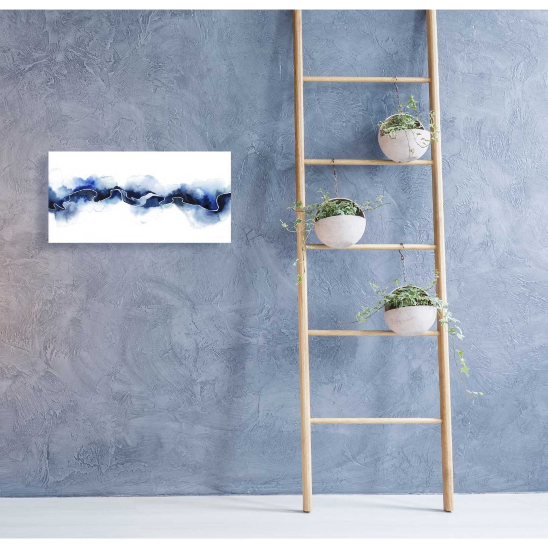 'Glacial Break II' by Grace Popp Canvas Wall Art,40 x 20