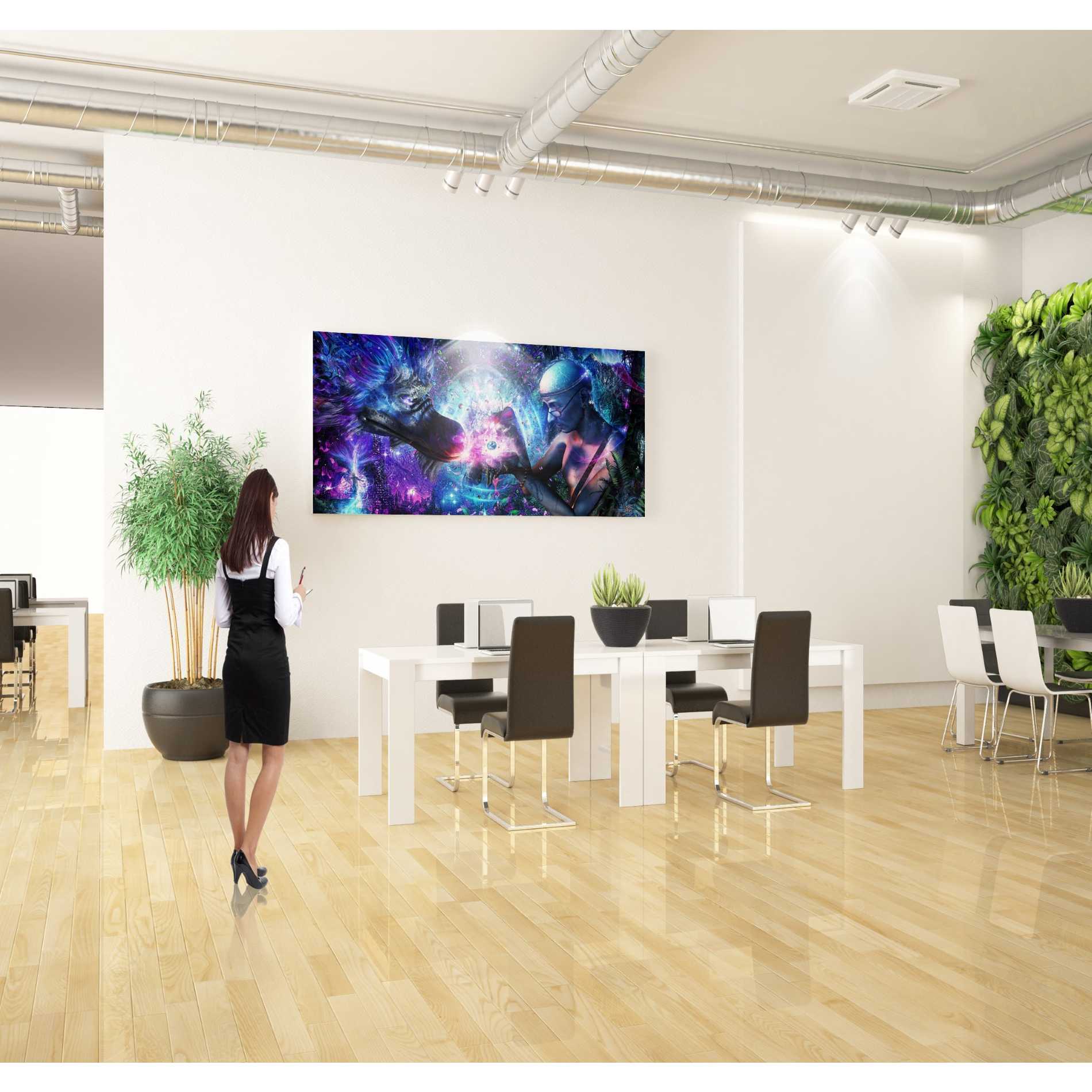 'A Spirit's Silent Cry' by Cameron Gray, Canvas Wall Art,20 x 40