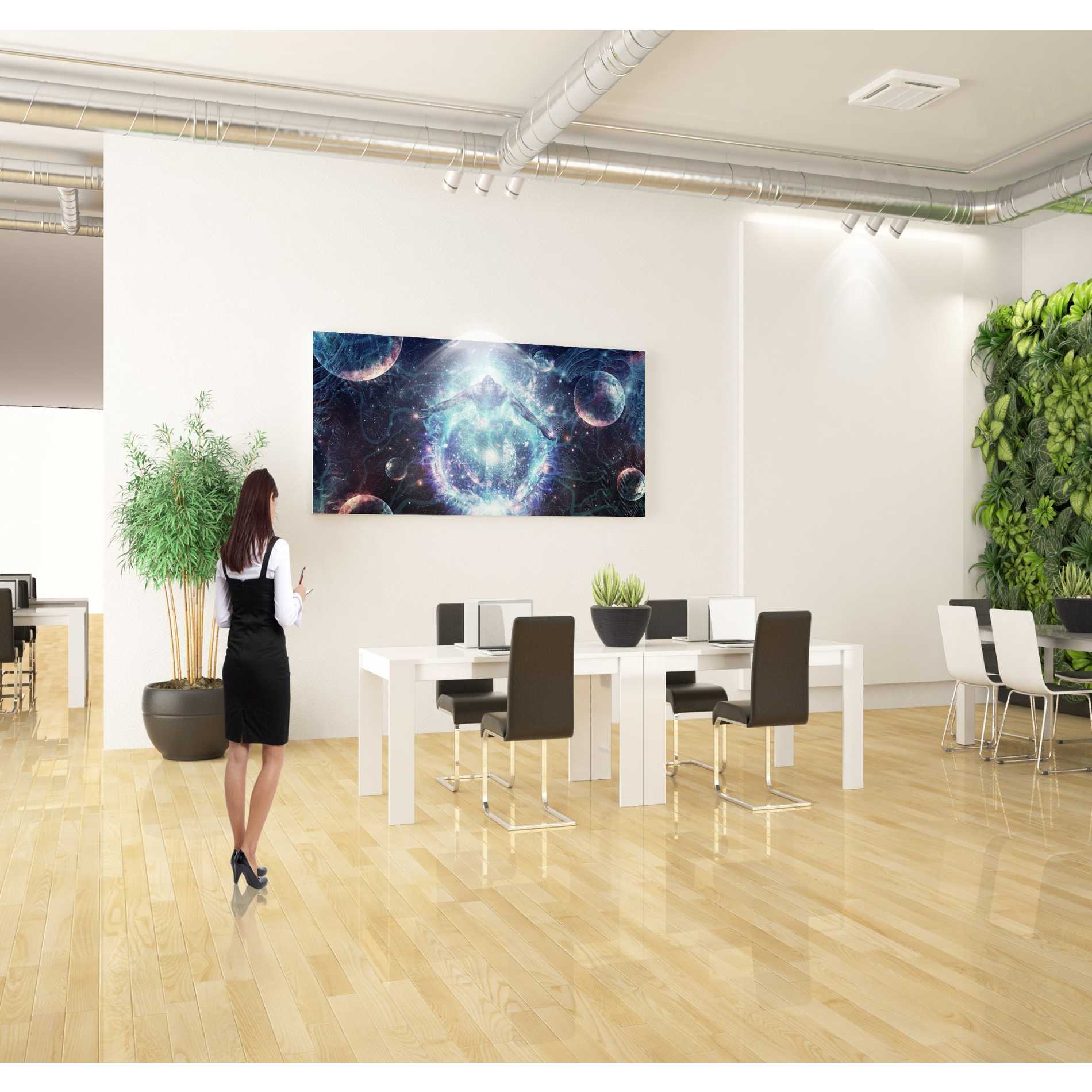 'All From Nothing We Become Something' by Cameron Gray, Canvas Wall Art,20 x 40