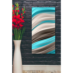 'Aqua Sweep I' by James Burghardt Giclee Canvas Wall Art