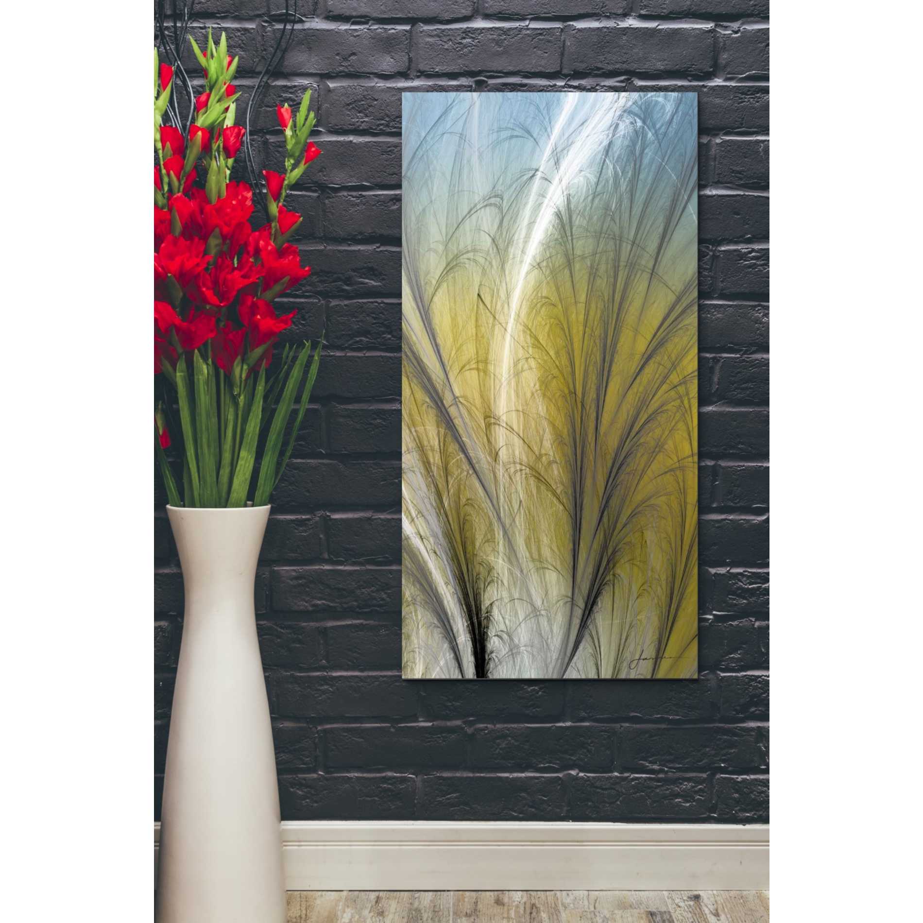 'Fountain Grass III' by James Burghardt Giclee Canvas Wall Art