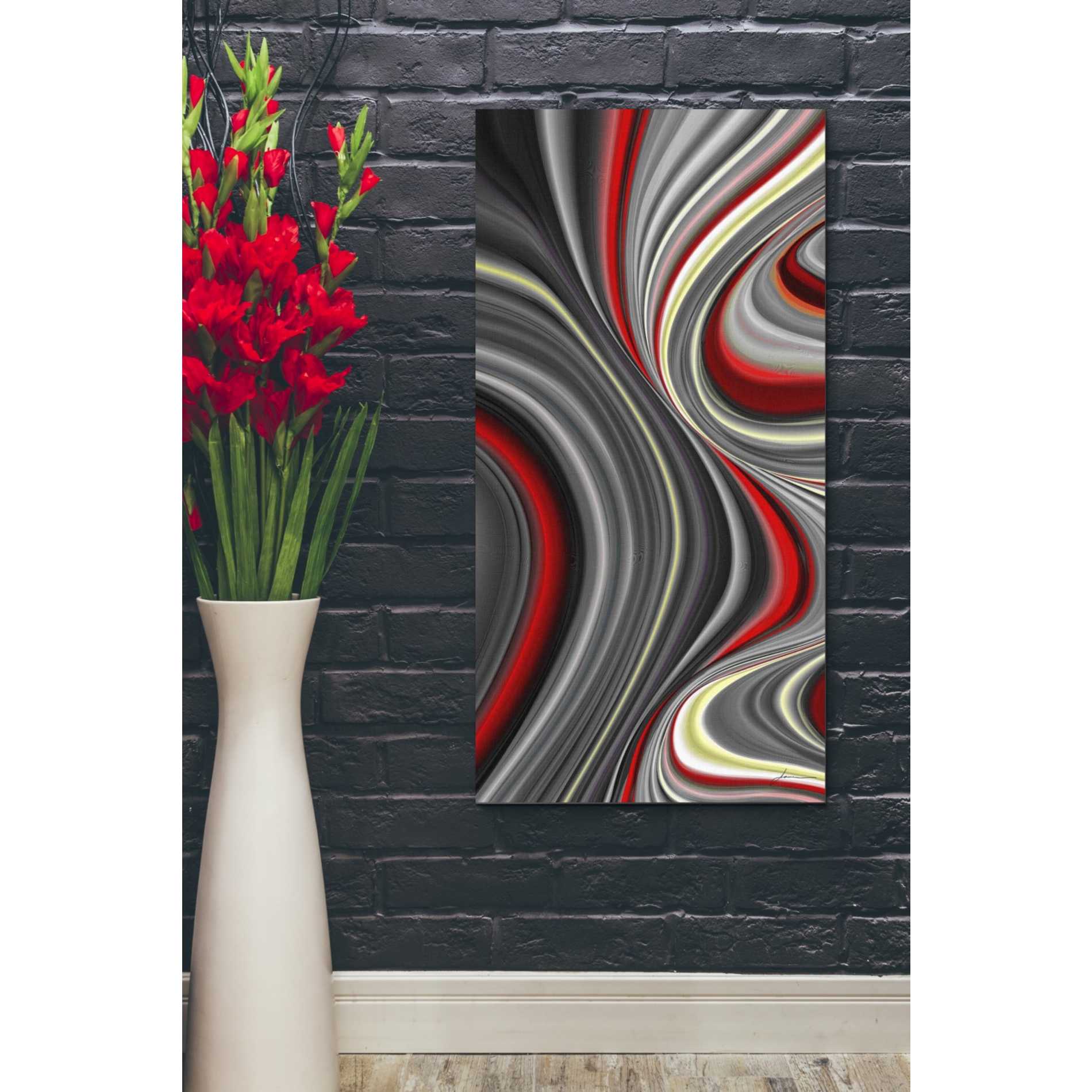 'Smoke Screen II' by James Burghardt Giclee Canvas Wall Art