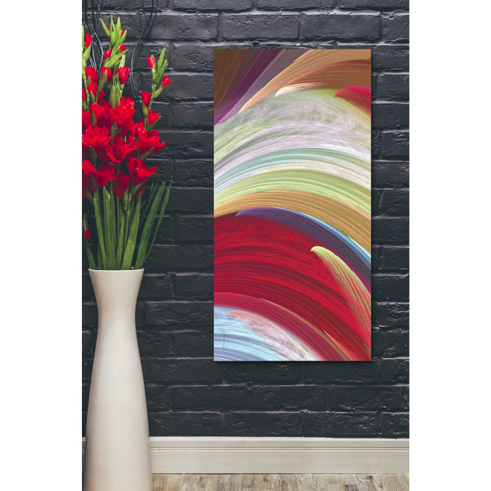 'Wind Waves I' by James Burghardt Giclee Canvas Wall Art