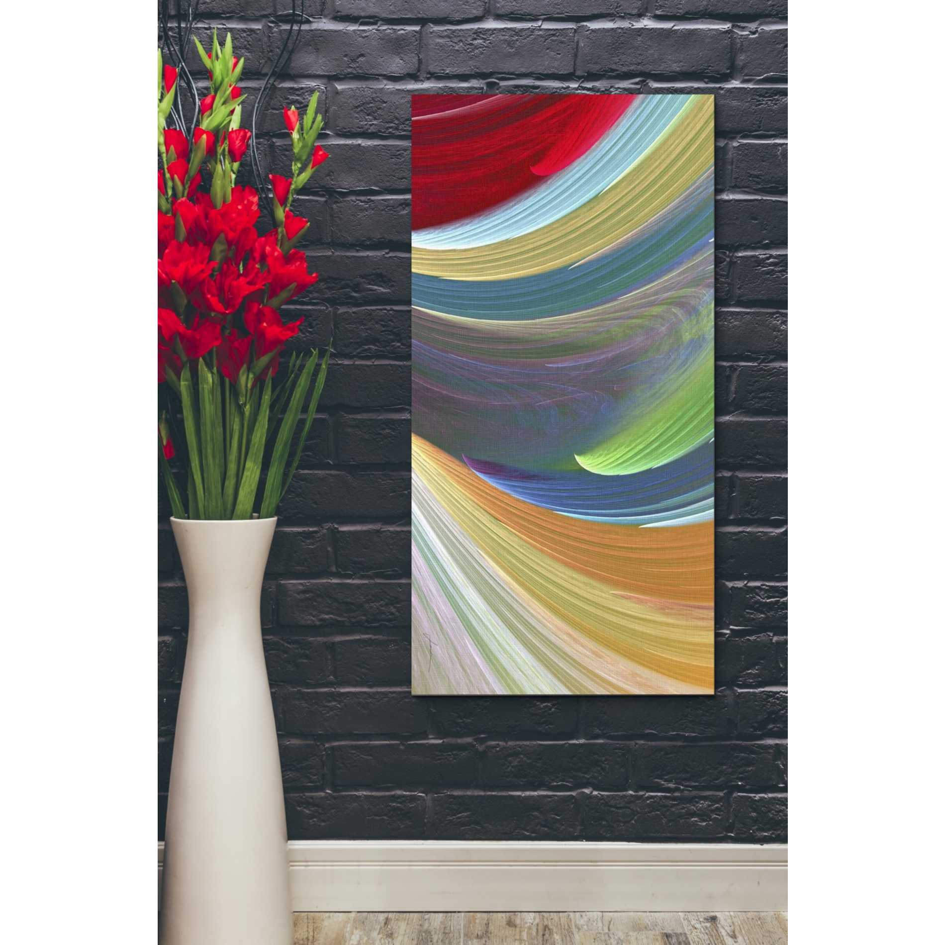 'Wind Waves III' by James Burghardt Giclee Canvas Wall Art