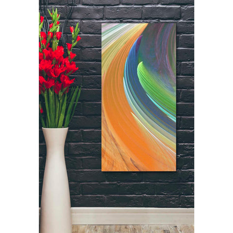 Image of 'Wind Waves IV' by James Burghardt, Canvas Wall Art,20 x 40