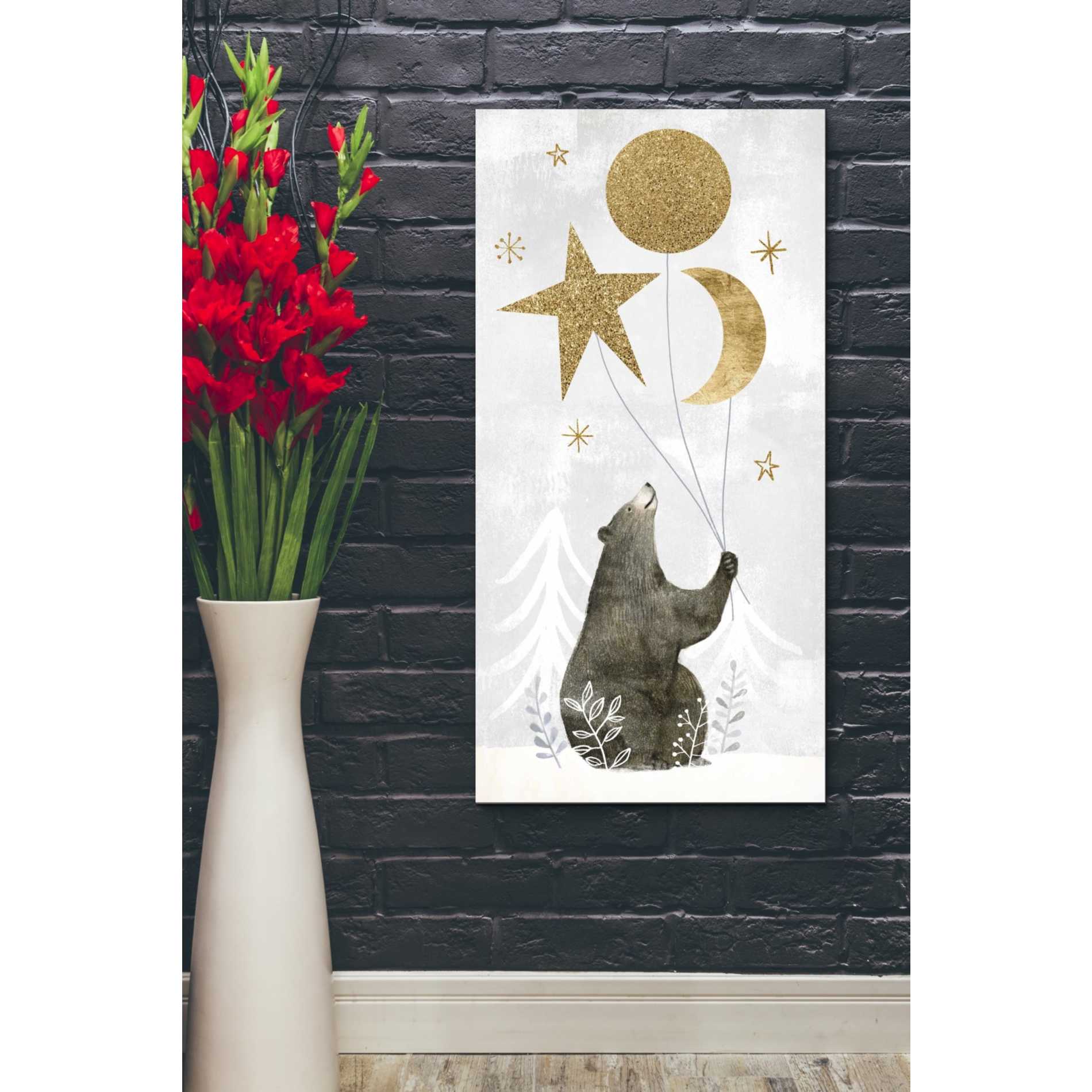 'Woodland Celebration Collection B' by Victoria Borges Canvas Wall Art,20 x 40
